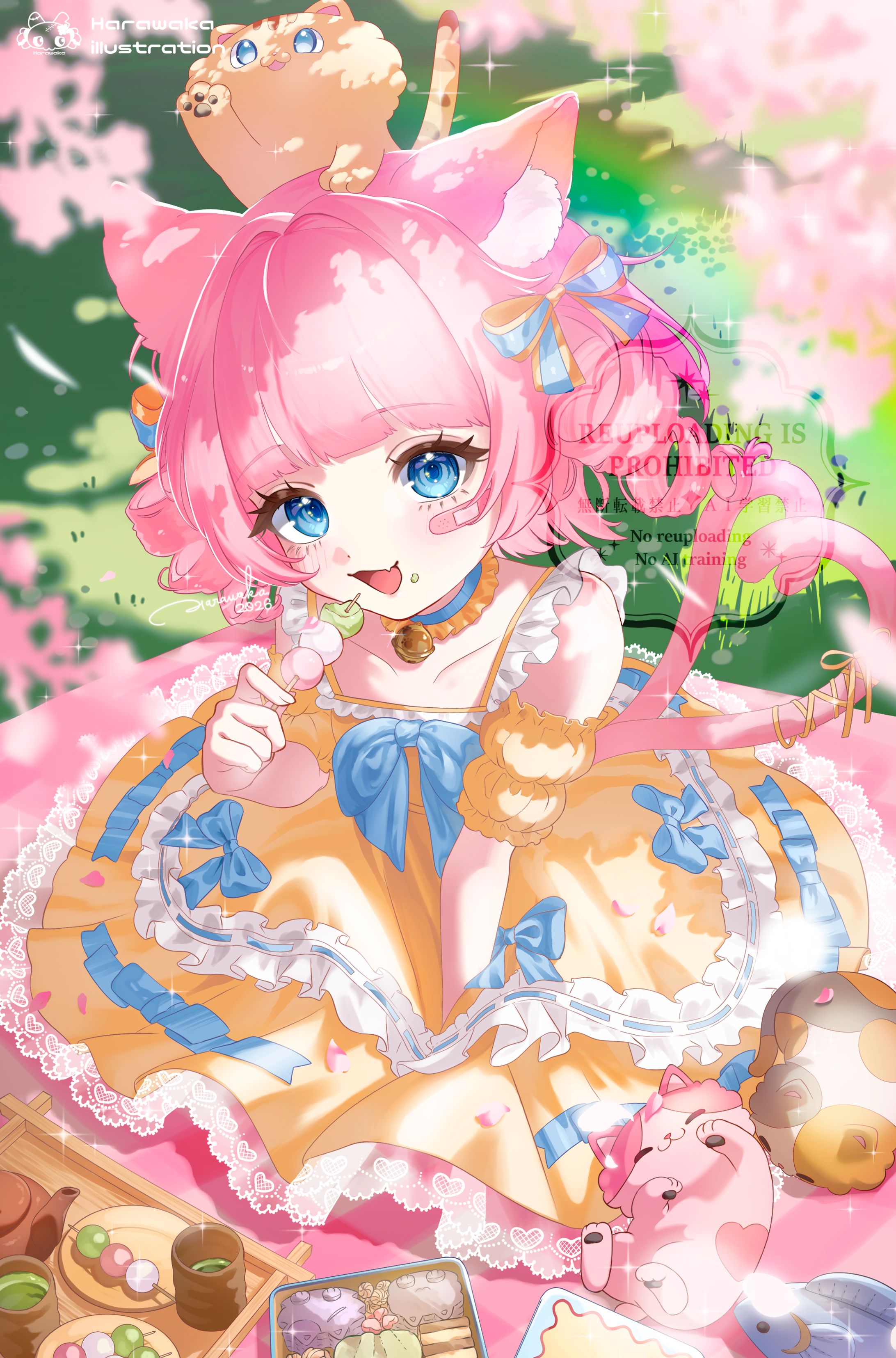 天猫ゆう様　お誕生日記念イラスト-1