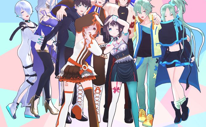 【VRoid/MMDモデル】葉月透式オリジナルキャラクター