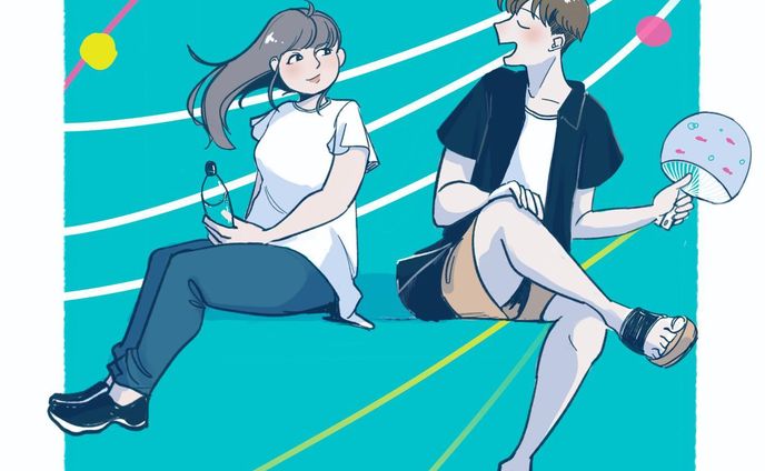 残暑見舞イラスト