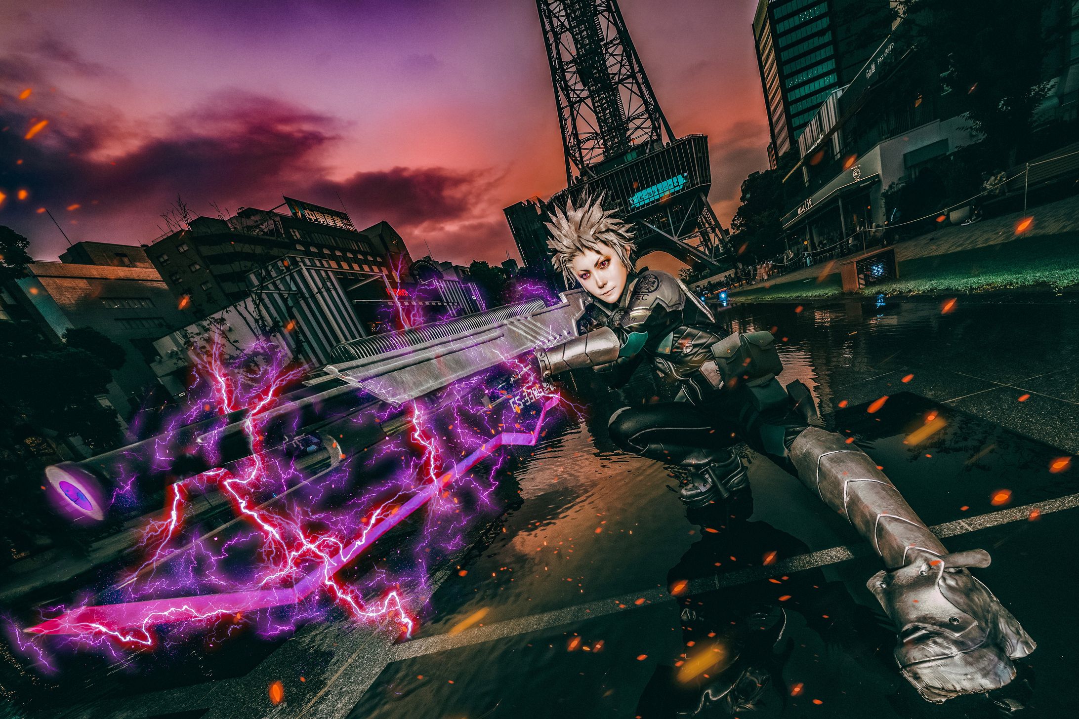 【怪獣8号】鳴海弦コスプレ-1