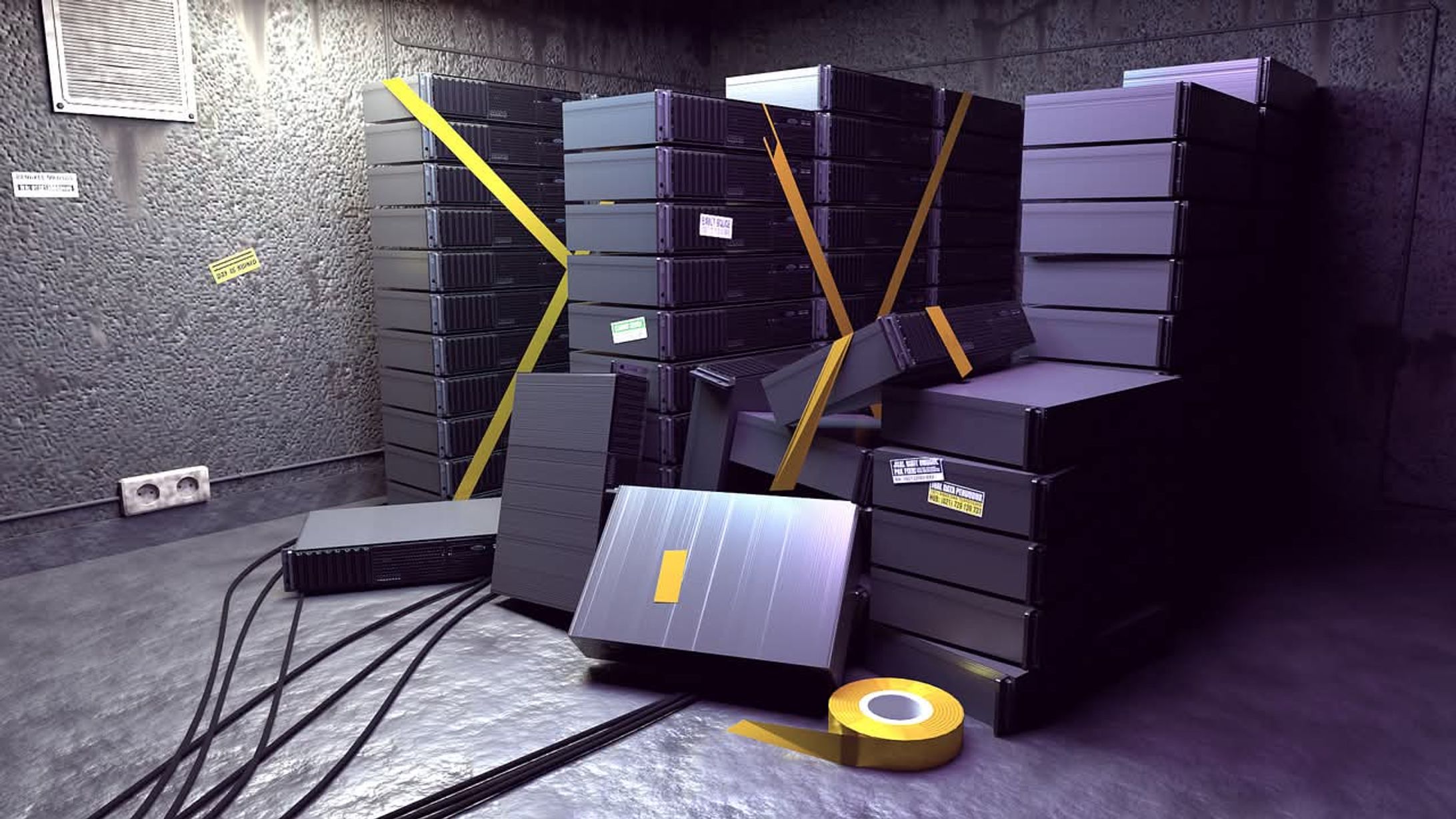 Unused server storage (old project)-1