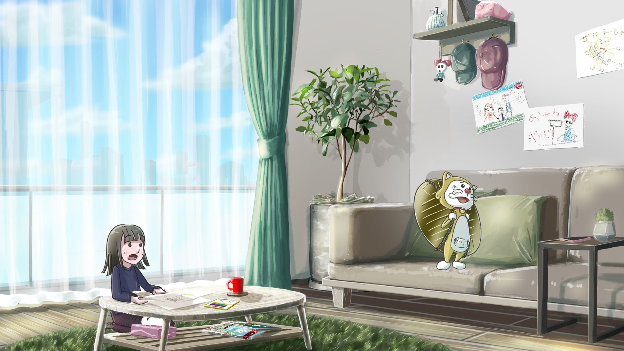リビングとキッチン-1