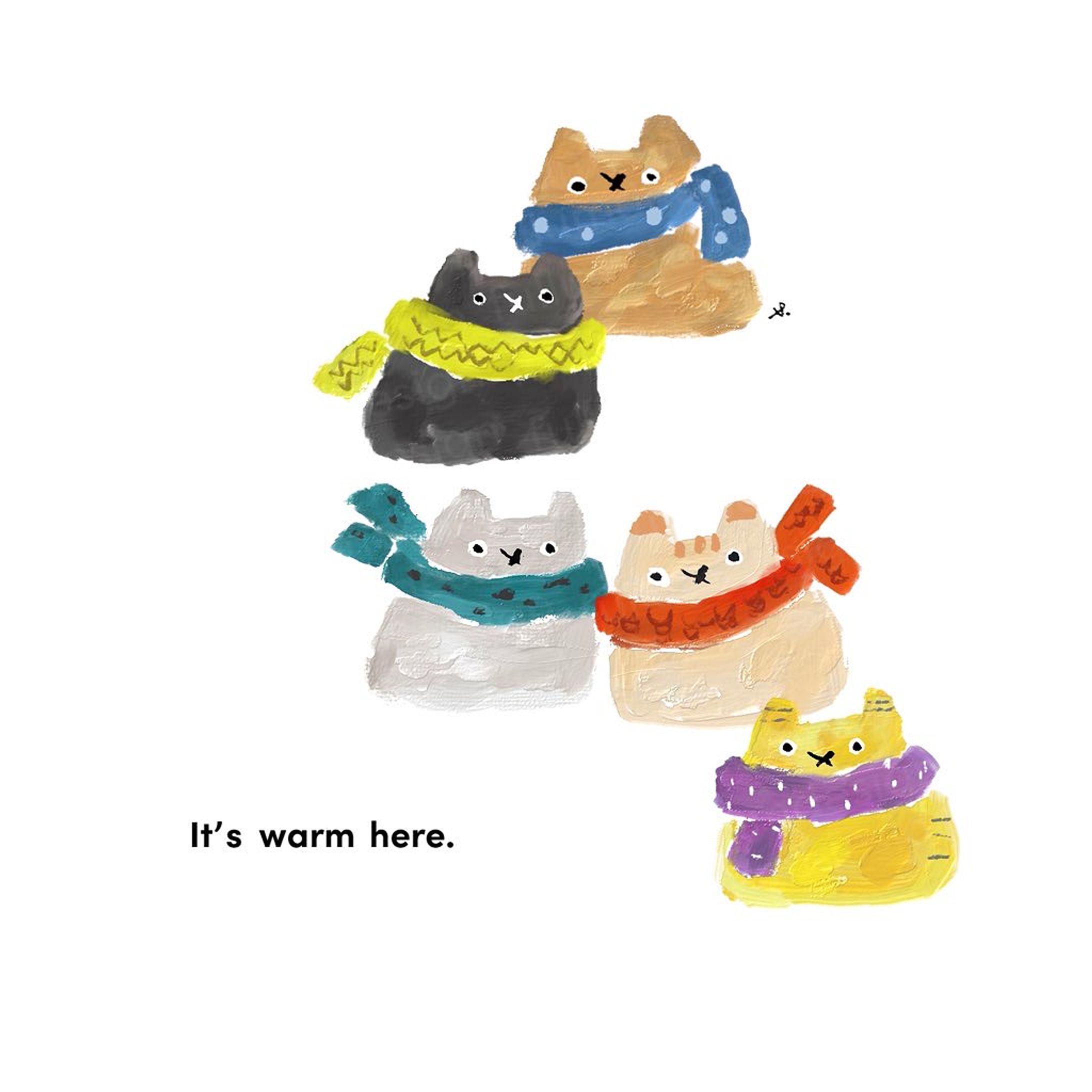  It's warm here.-1