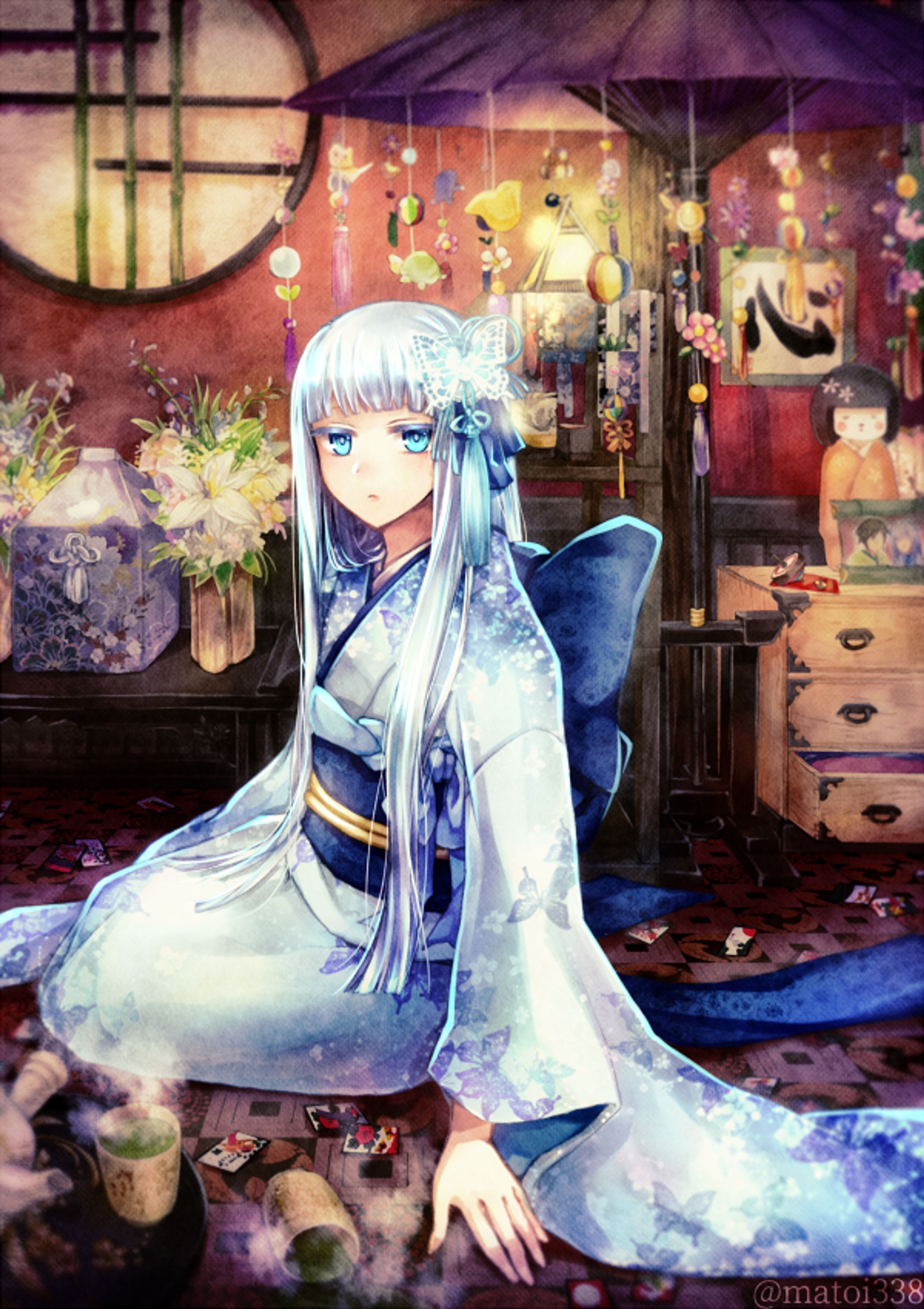 青い蝶-1