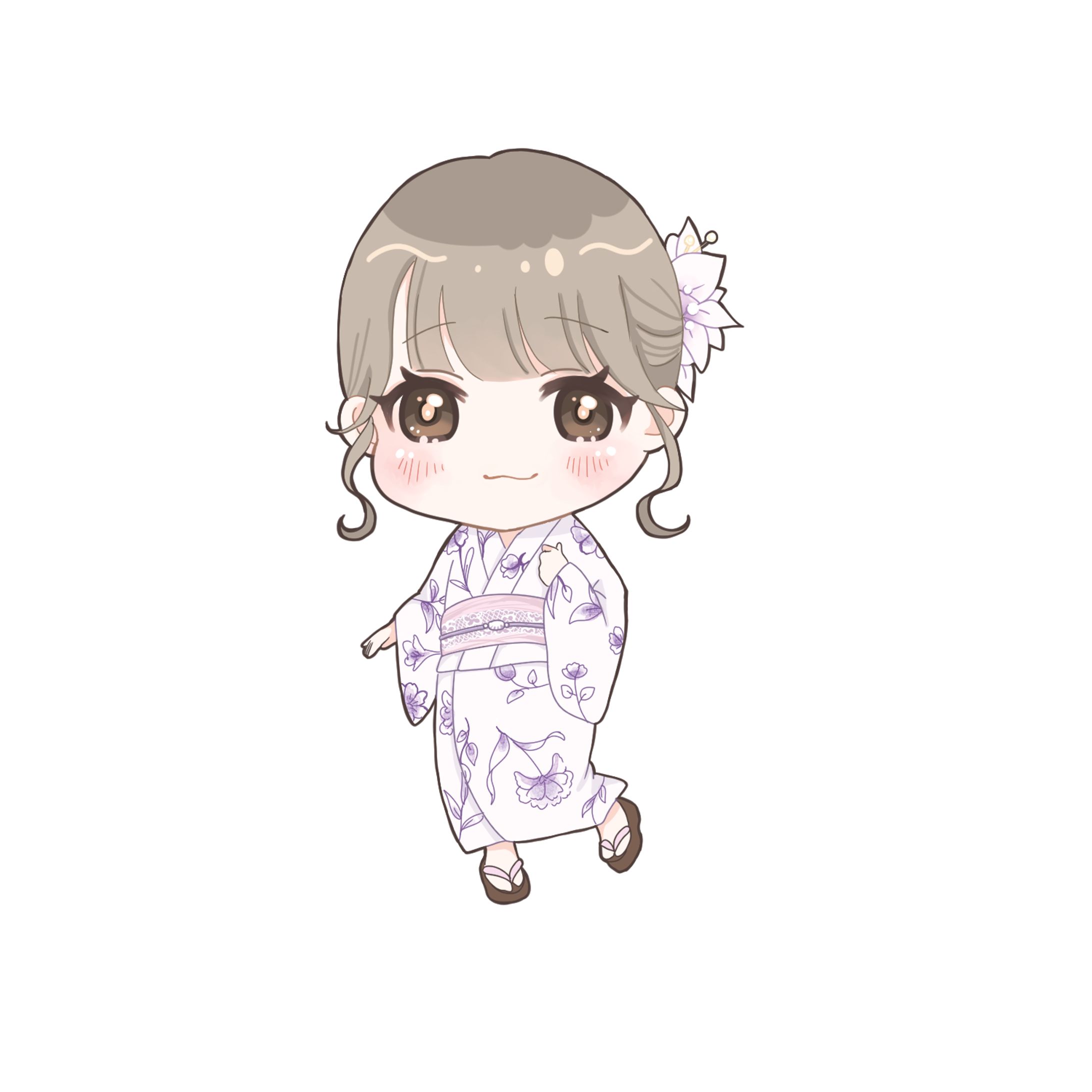 【お仕事】グッズ用SDイラスト-1