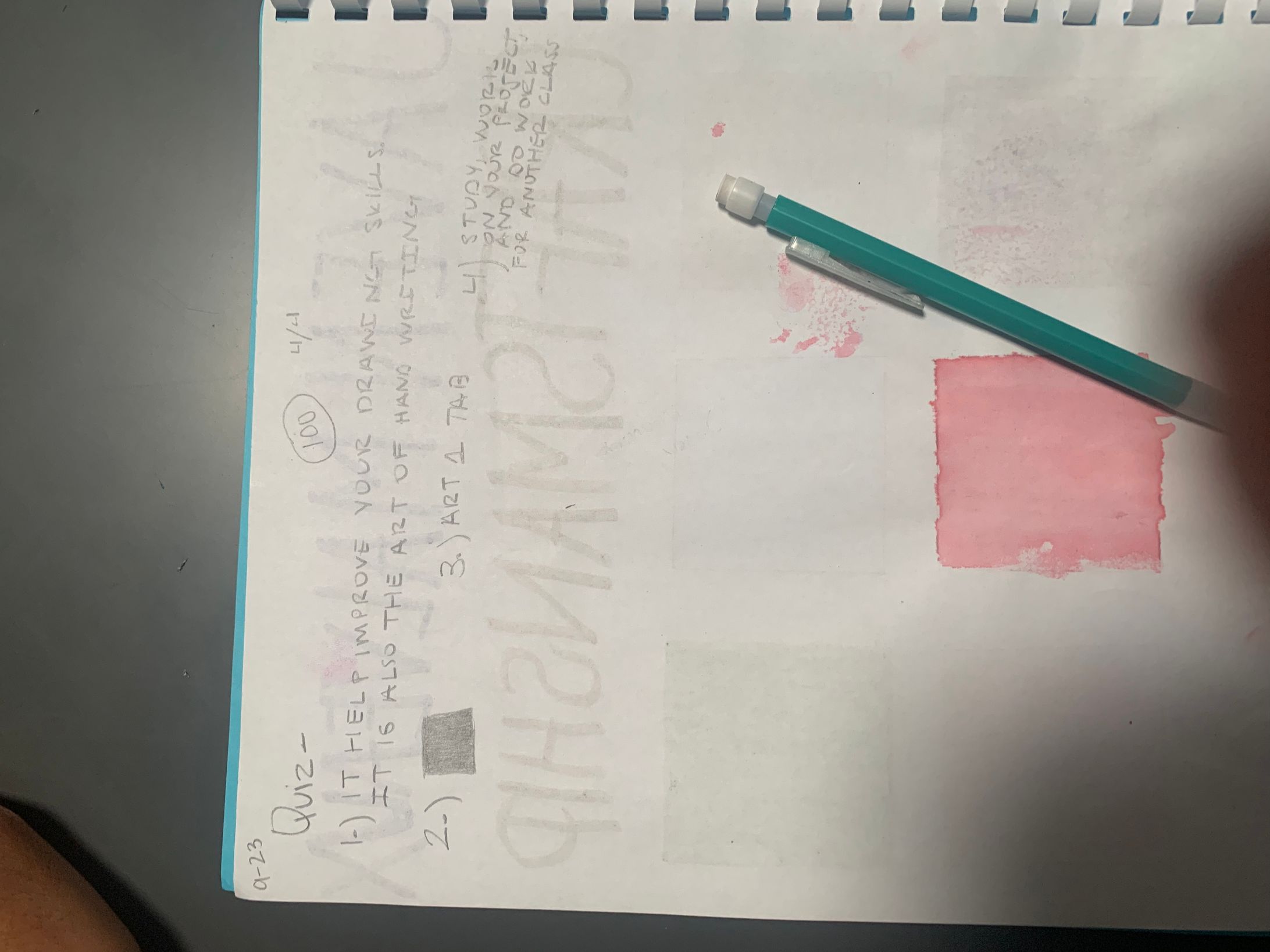 art quiz information.-1