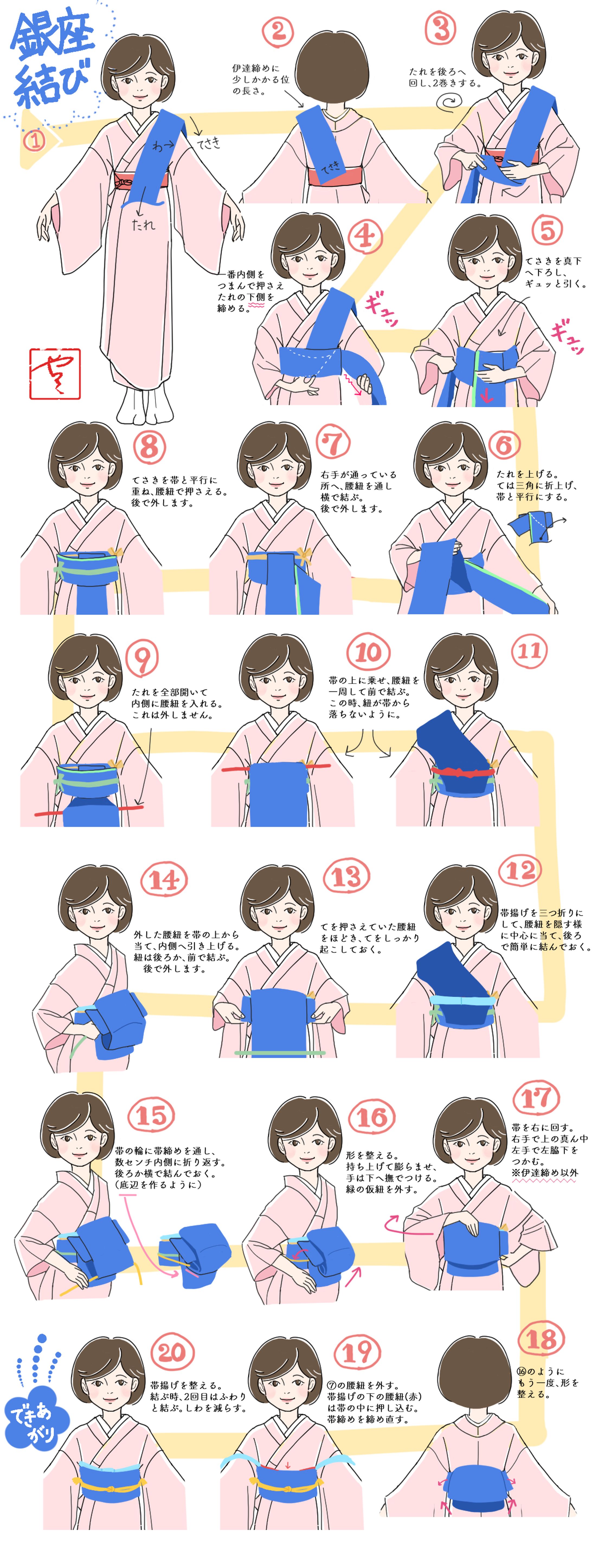 帯結びHowto-1