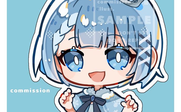 【デフォルメ】SKIMA依頼