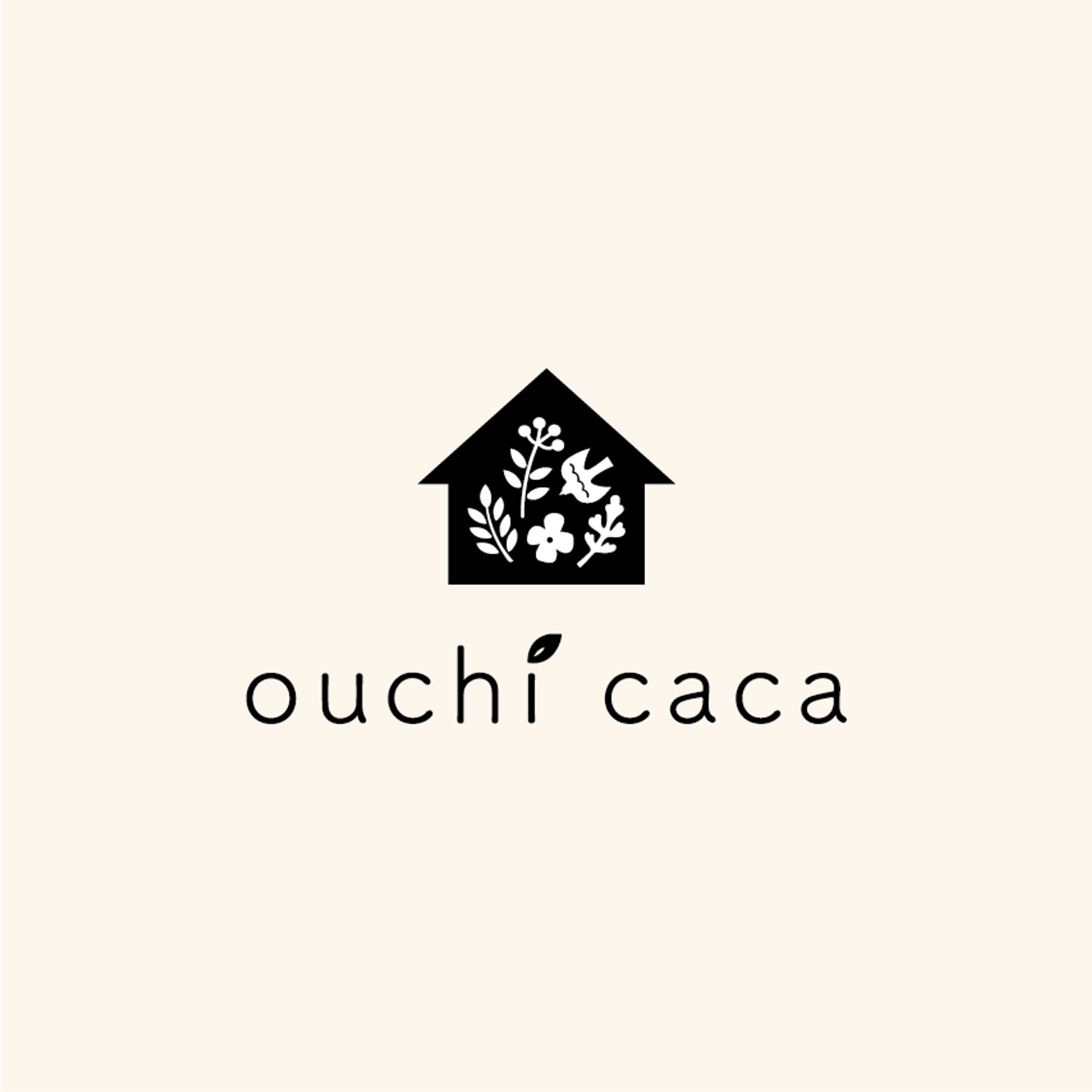 ロゴ／ouchi caca-1