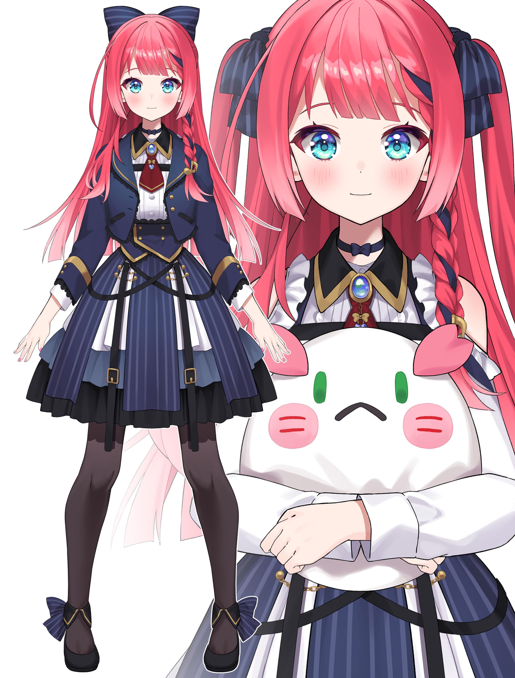 個人Vtuber 「ユ・チェリン」デザイン＆モデルイラスト-1