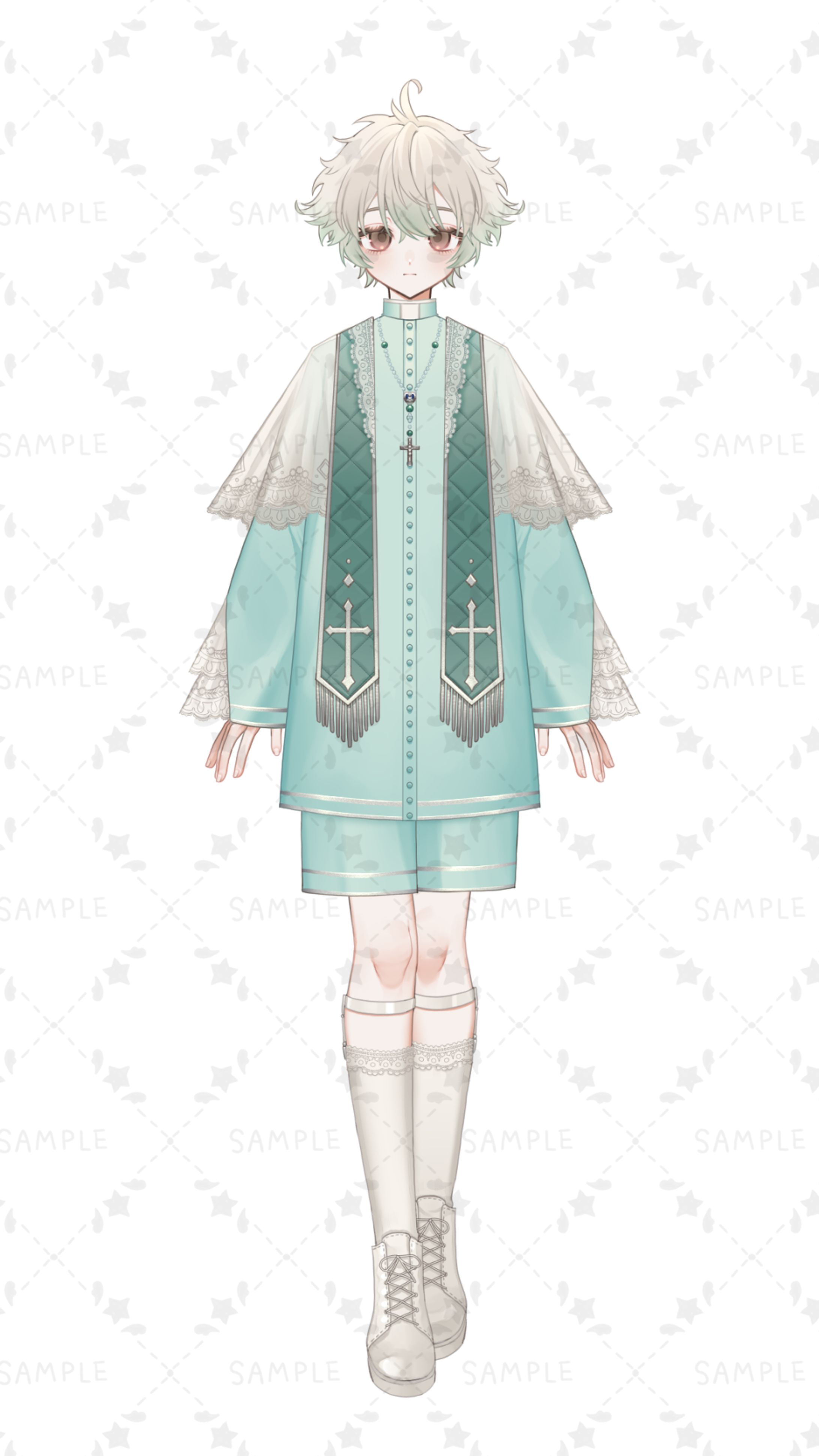 匿名希望様　VTuber用Live2Dイラスト-1