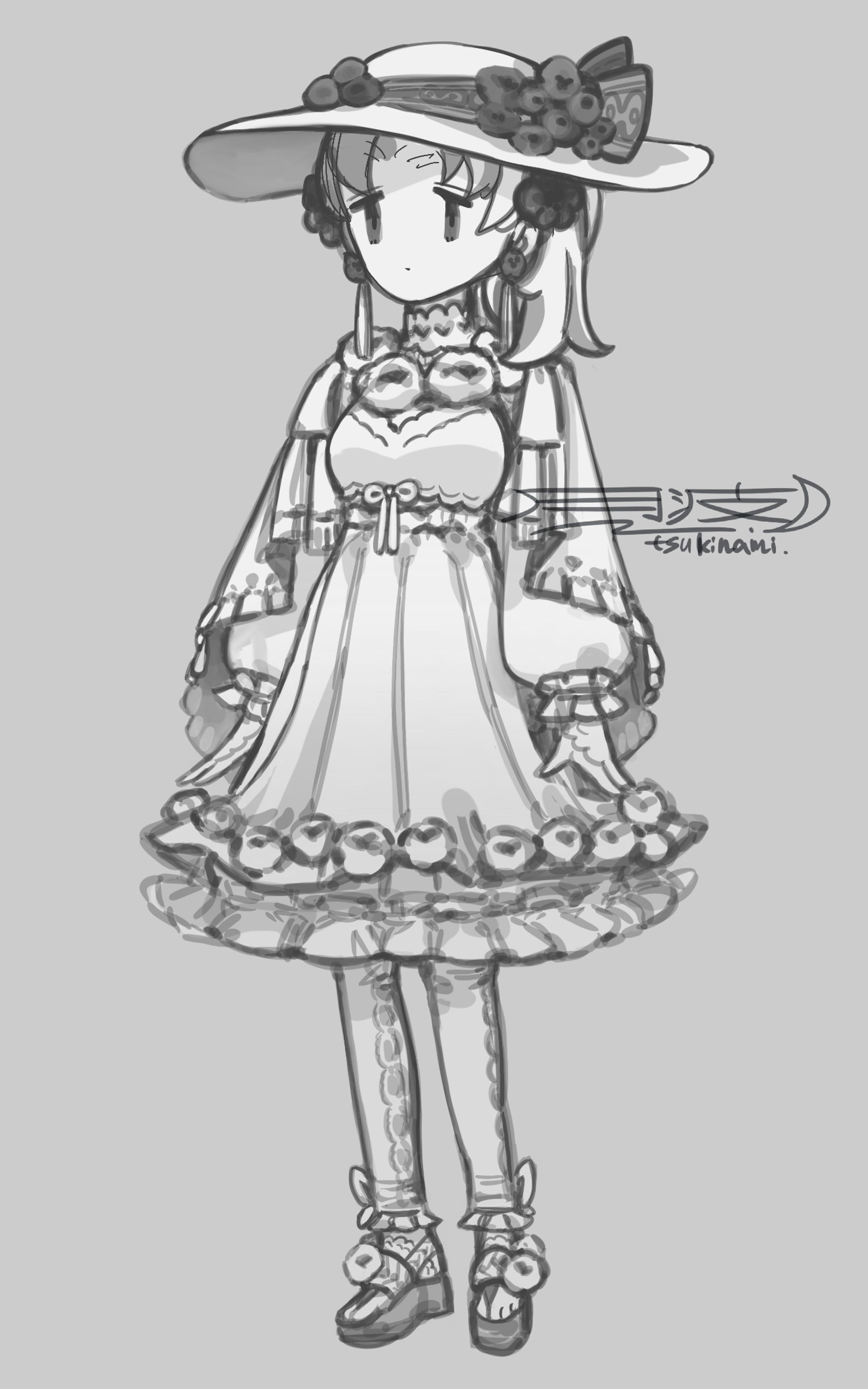 オリジナルキャラクター（水着デザイン）-1