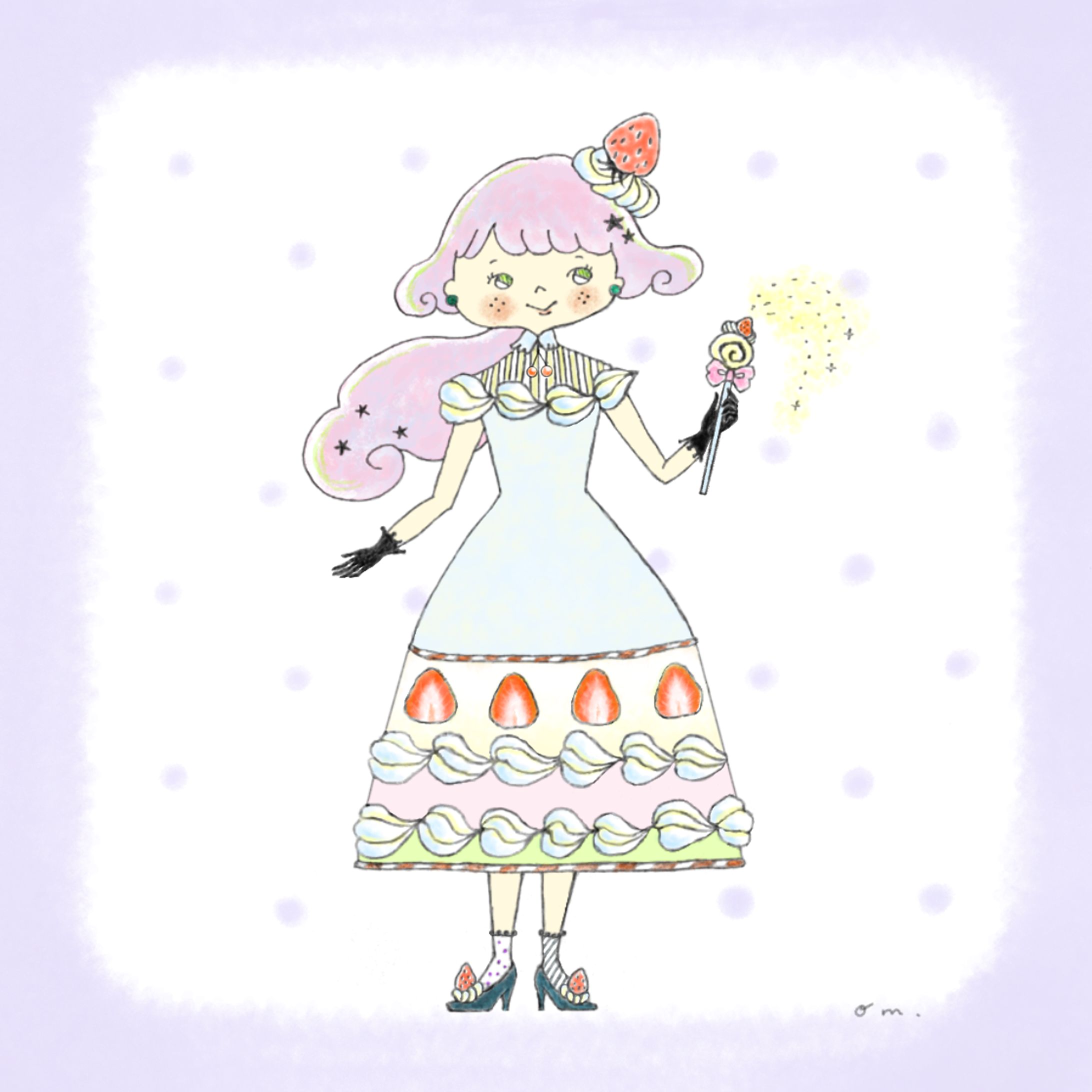 スイーツの魔女っ子がテーマ-1