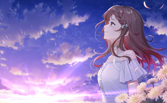 【Shining at dawn/よしか⁂】MVイラスト
