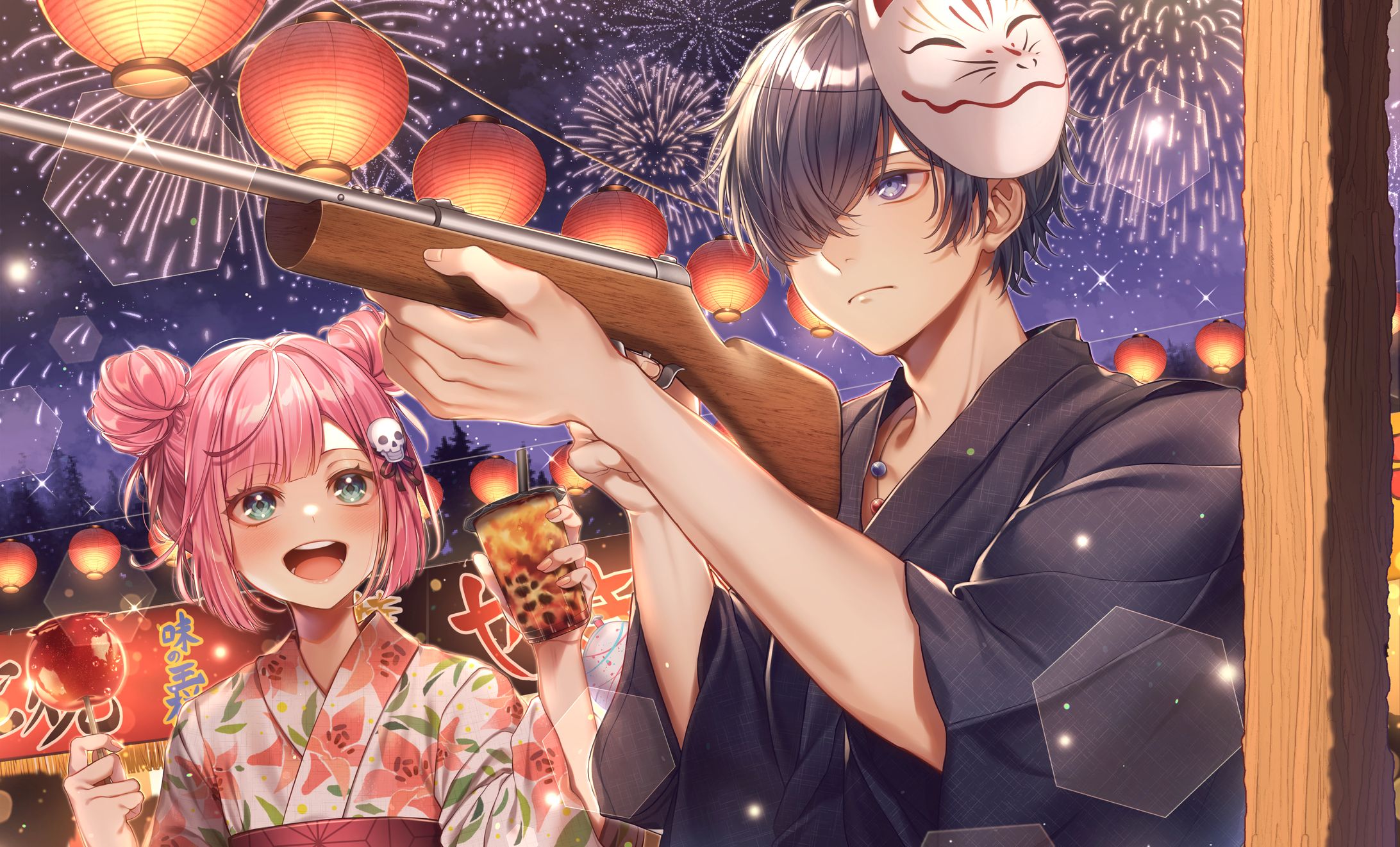 活動用一枚絵/椎名らい様-1