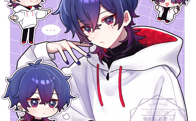 等身+SDイラスト