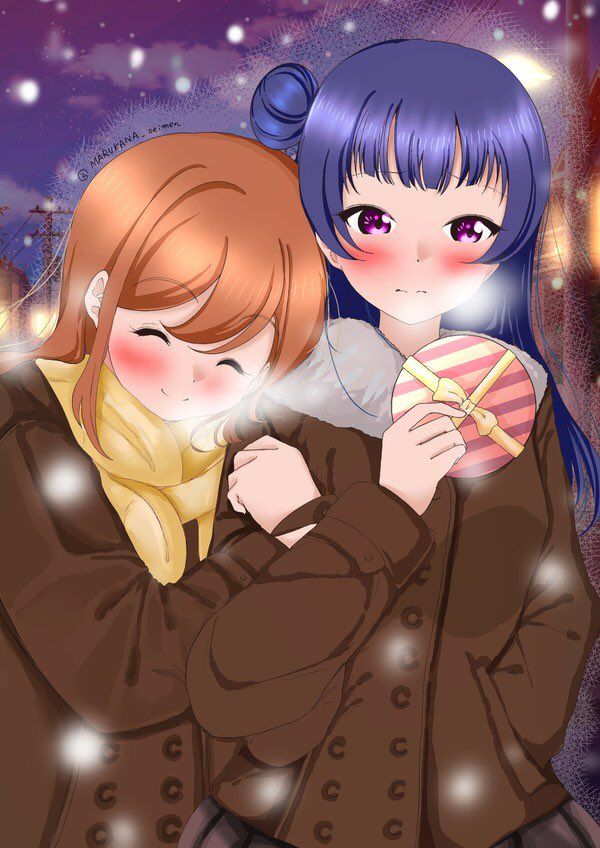 百合の絵 リクエストありがとうございました🪽❤︎ ୨୧