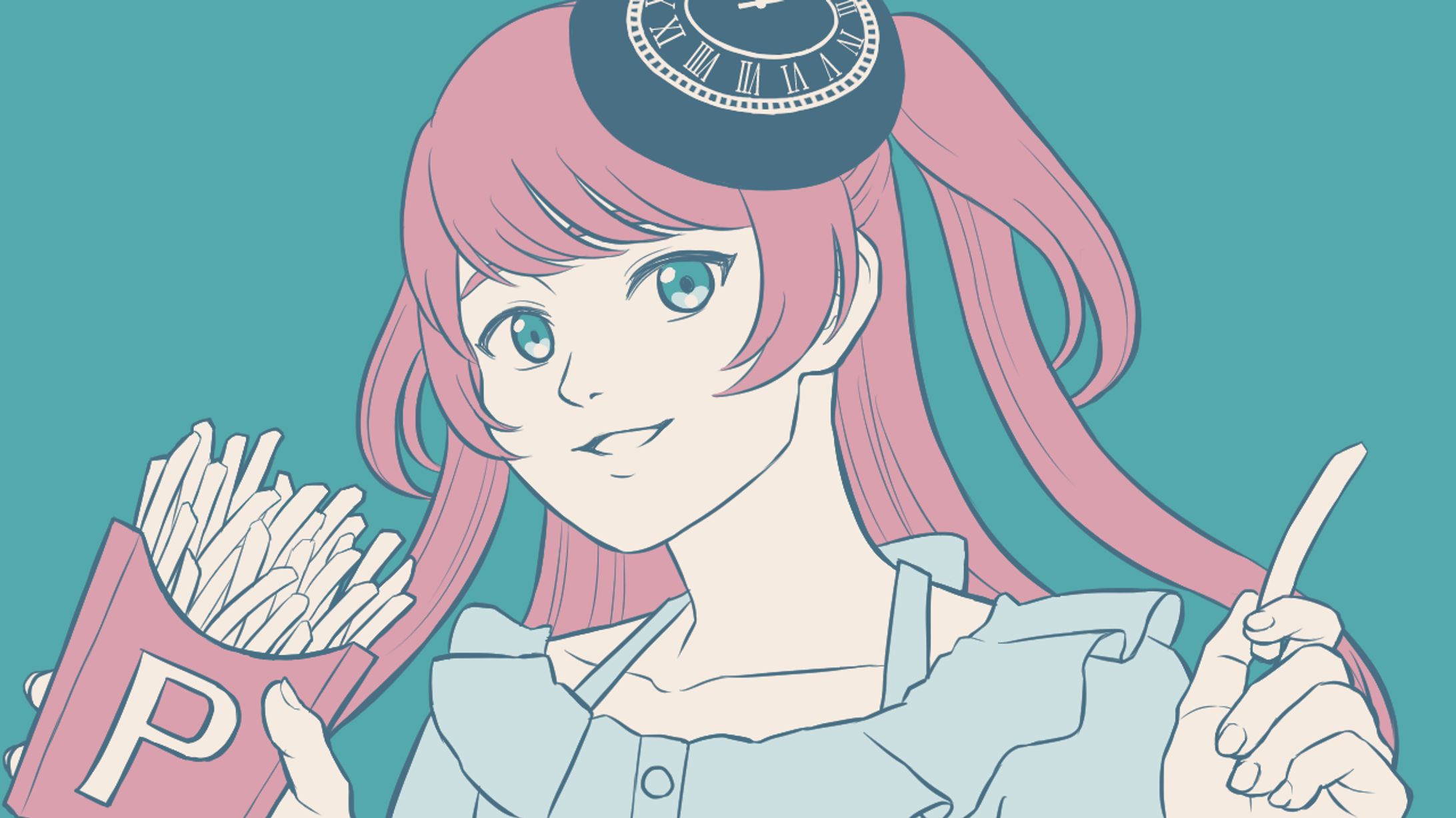 配信動画用サムネイルイラスト3点-1