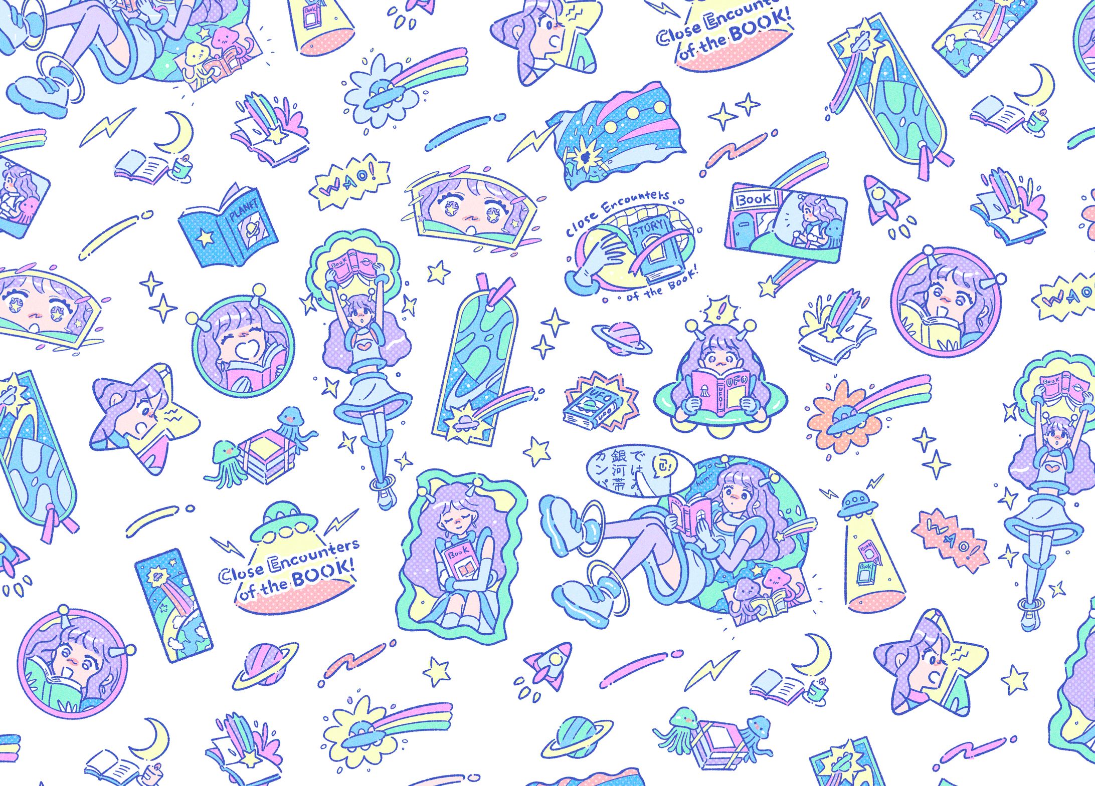 【展示作品】つくしブックカバー 2024②-1