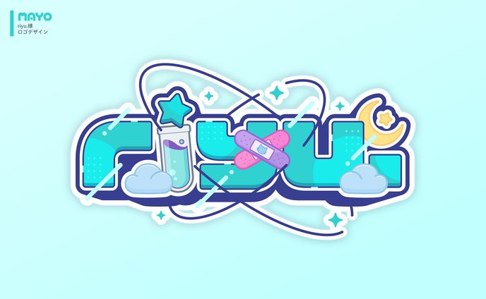 ロゴ/riyu.様