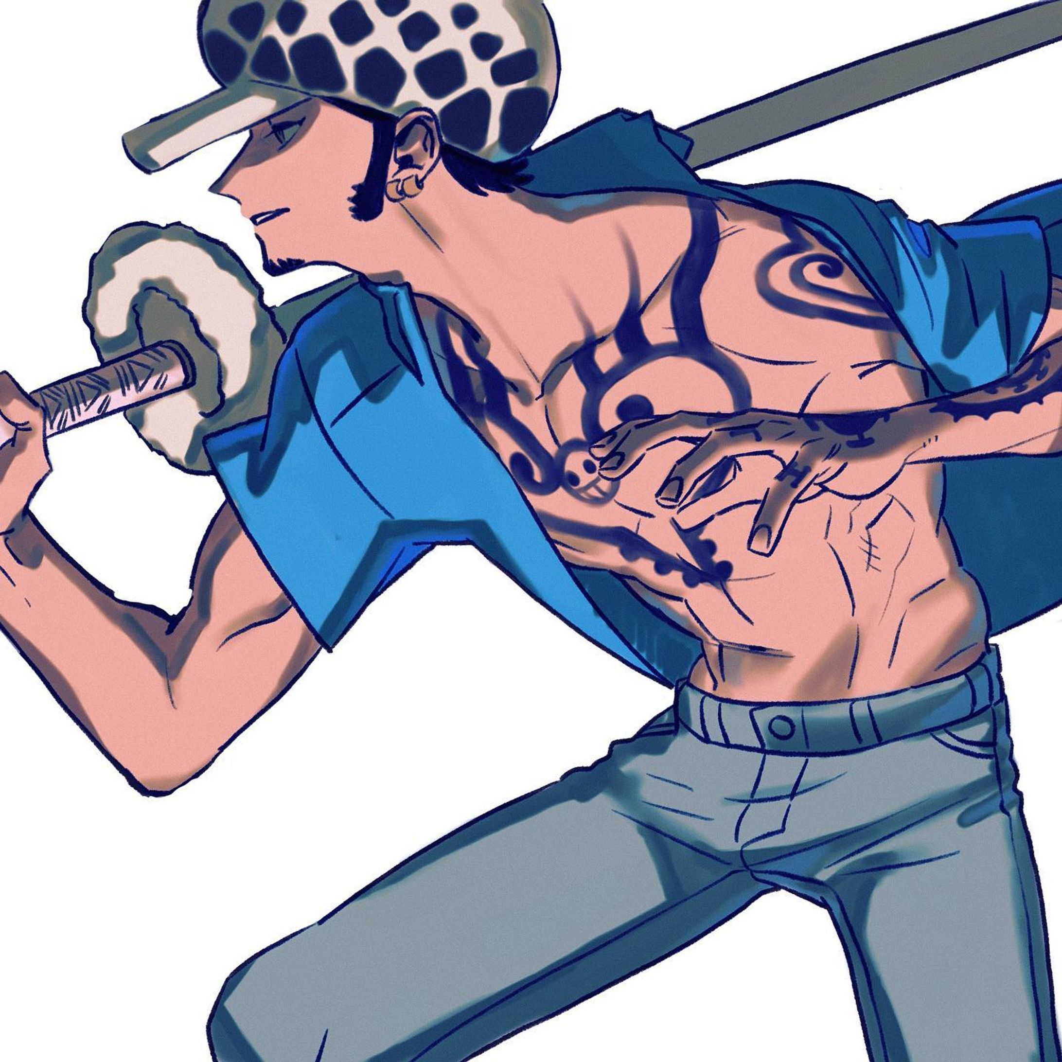 🐯

#ワンピース　#ONE PIECE
#イラスト　#illust-1
