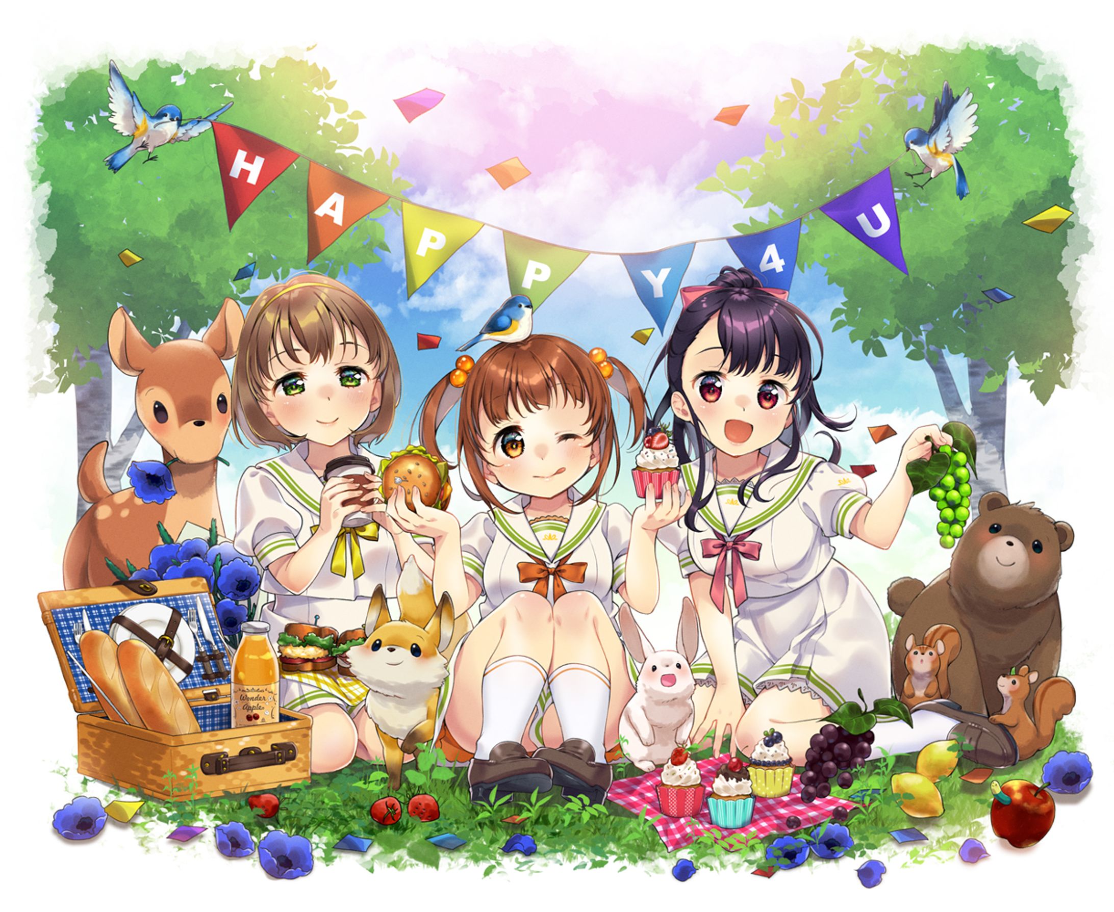 【FAN ART】HAPPY 4U-1