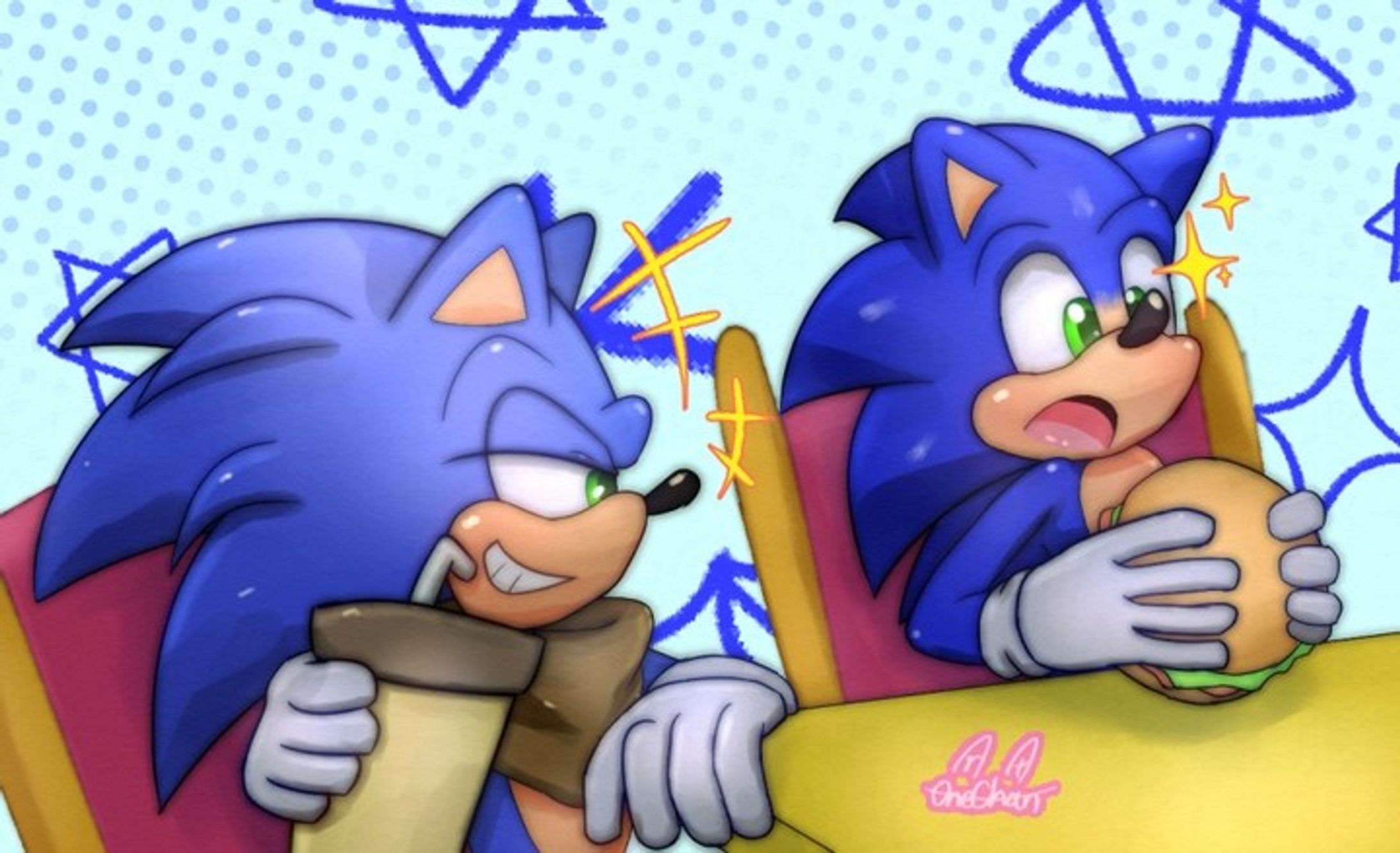 #31dayssonic
day 3: What If
...movie sonic hangs out with boom sonic at meh burger?
.
.
.
.
.
#Sonicthehedgehog #sonicfanart #sonic #sonicboom #sonicmovie #sonicmovie2-1