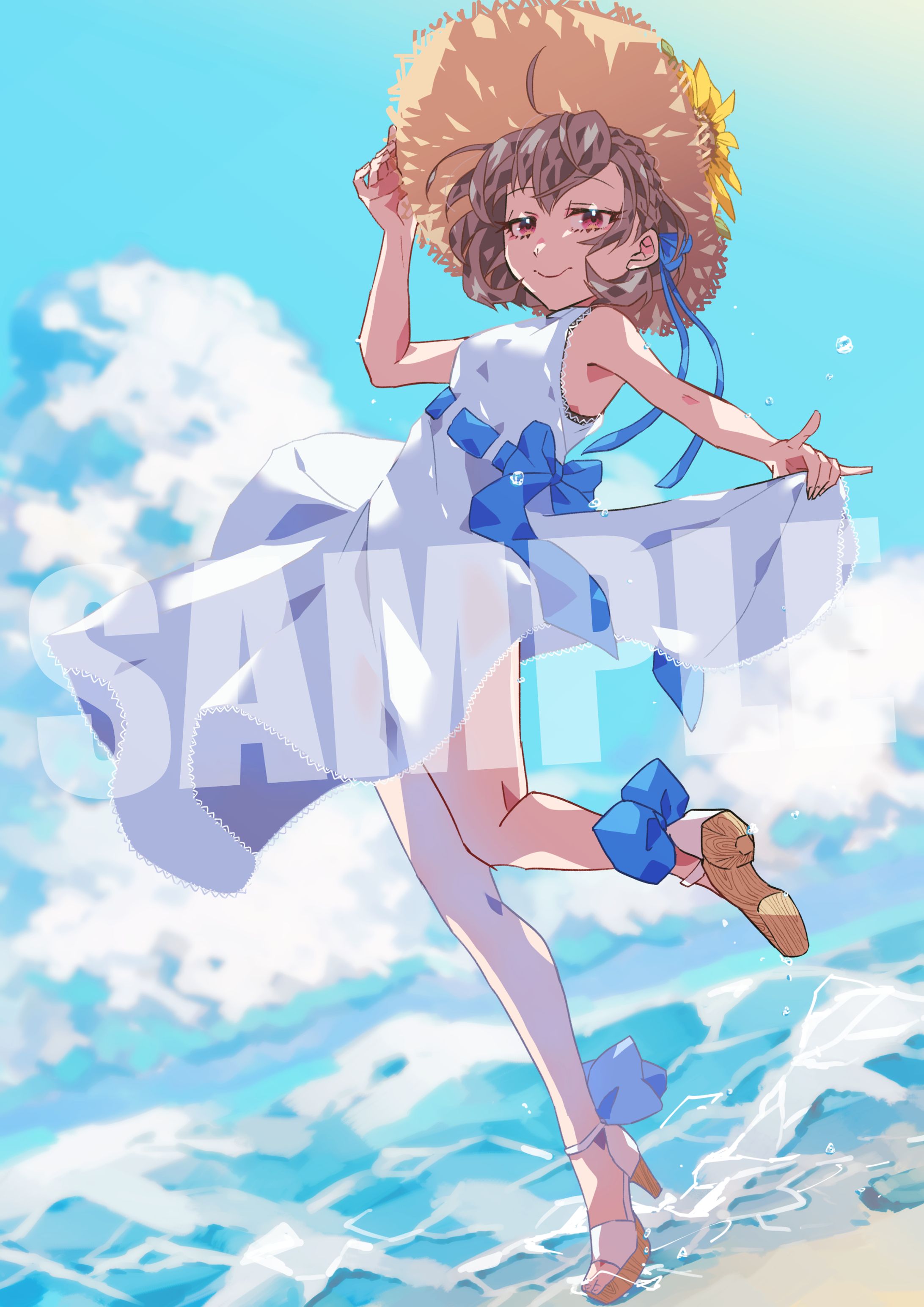 海と少女-1