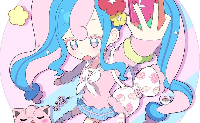 二次創作　ポケミク　フェアリータイプ