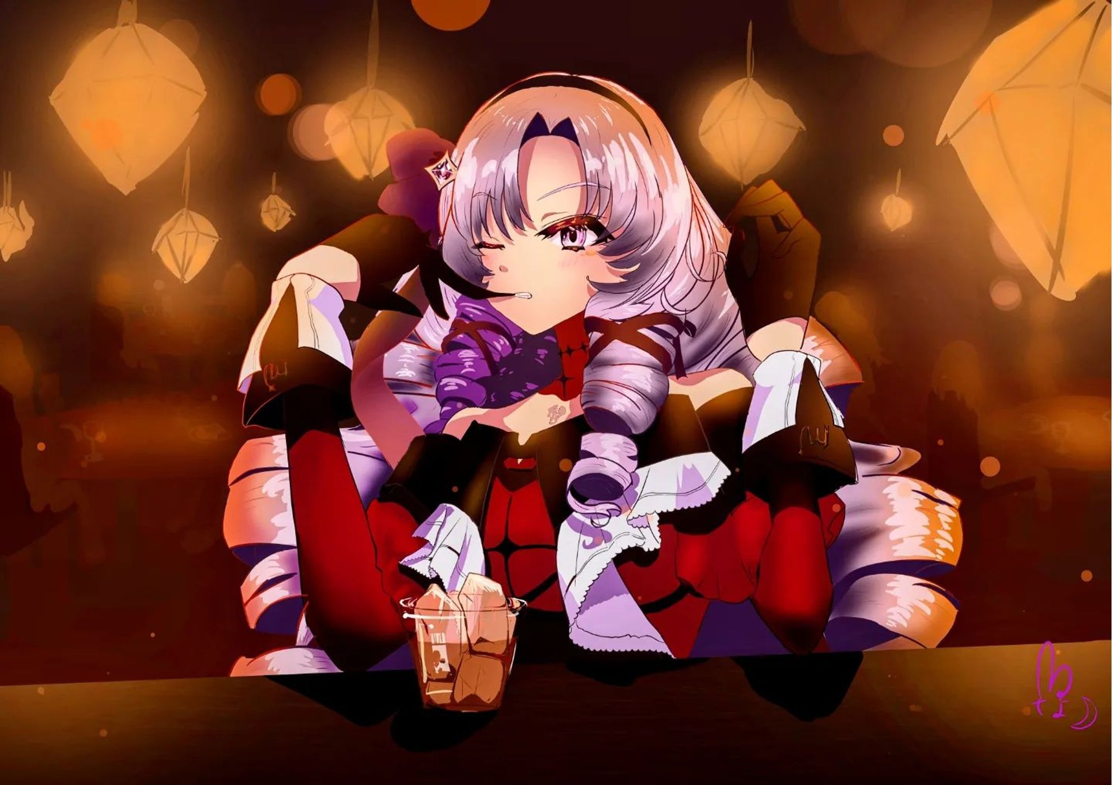💜壱百満天原サロメ🧡⁡ ⁡⁡ ⁡「お嬢様も楽では無いですわー