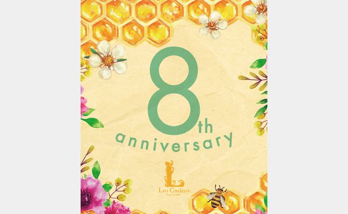 Lavi Couleurs 8th anniversary DM 2020