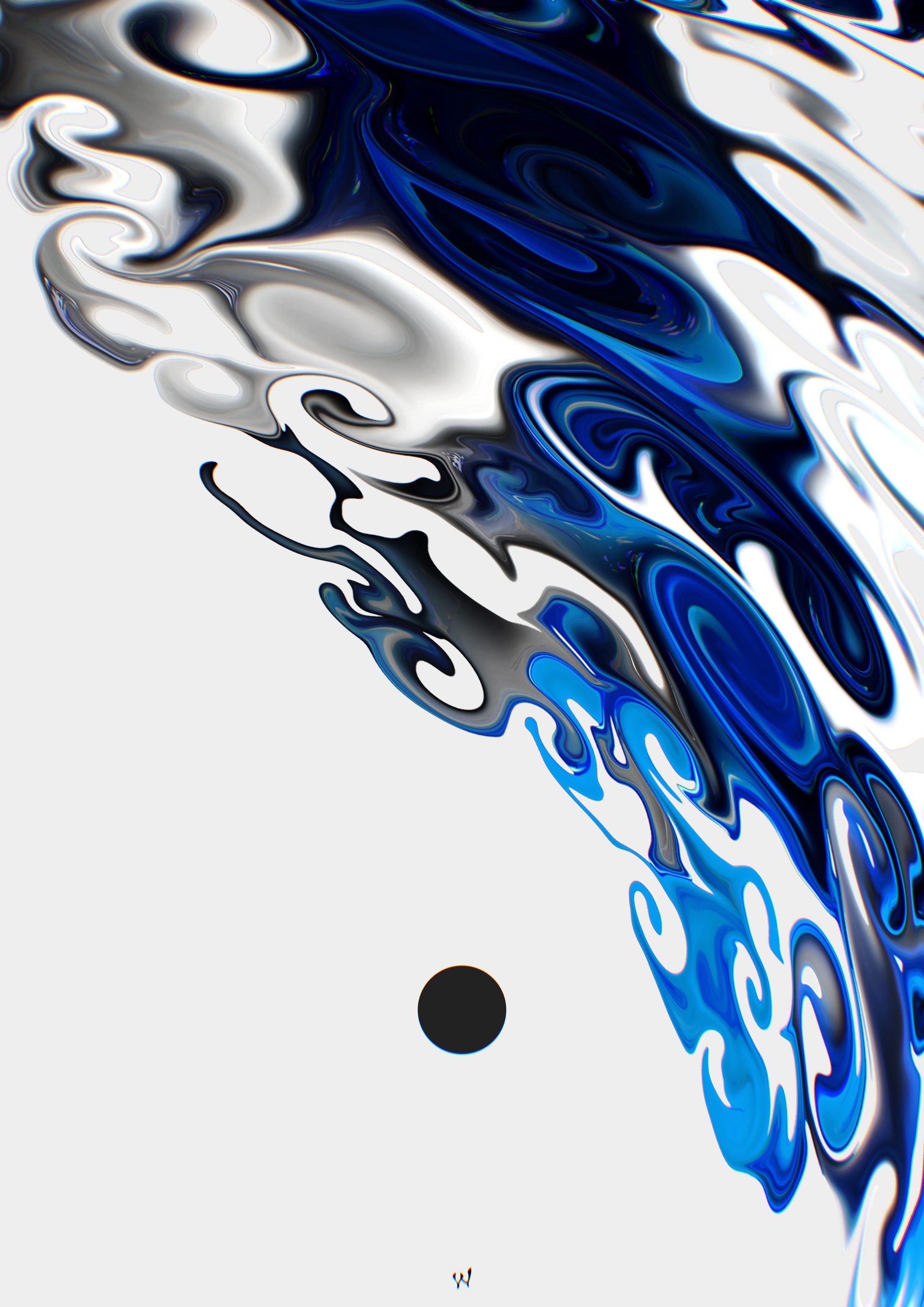 デジタル抽象画