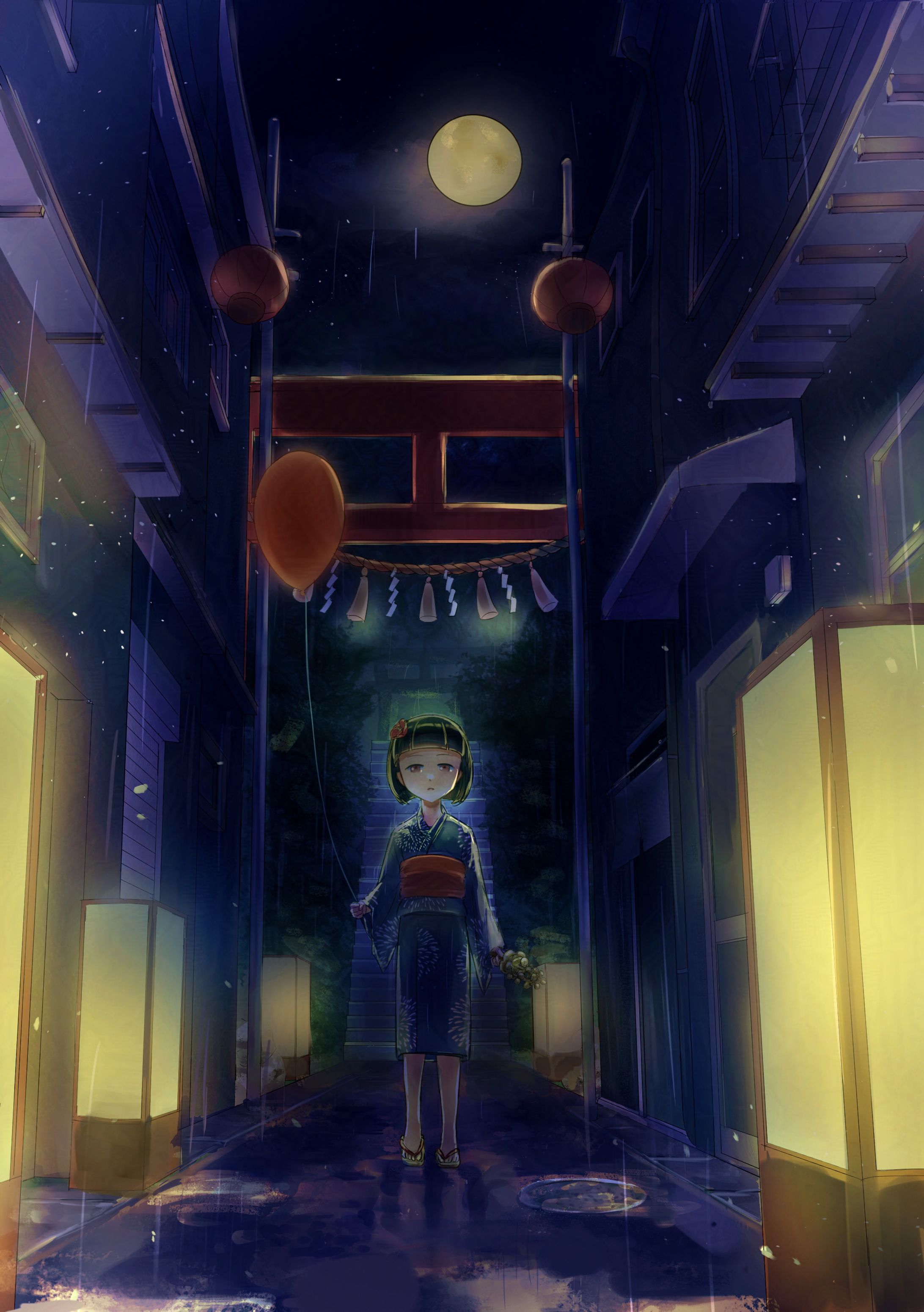 【オリジナル】夏の夜-1