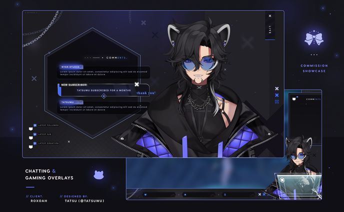 overlay set — roxoah