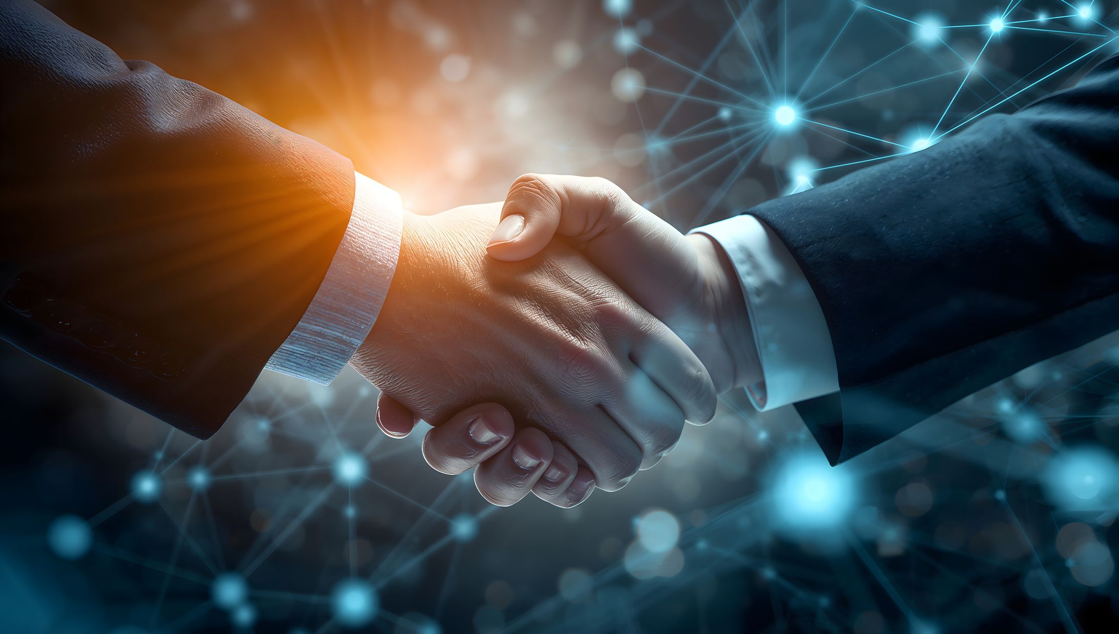 Lucid Origin A photorealistic closeup photograph of two busine 1-1