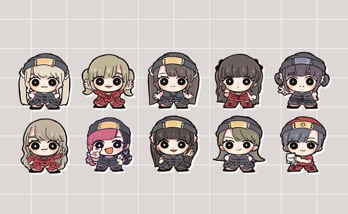 企業様 / ミニキャライラスト