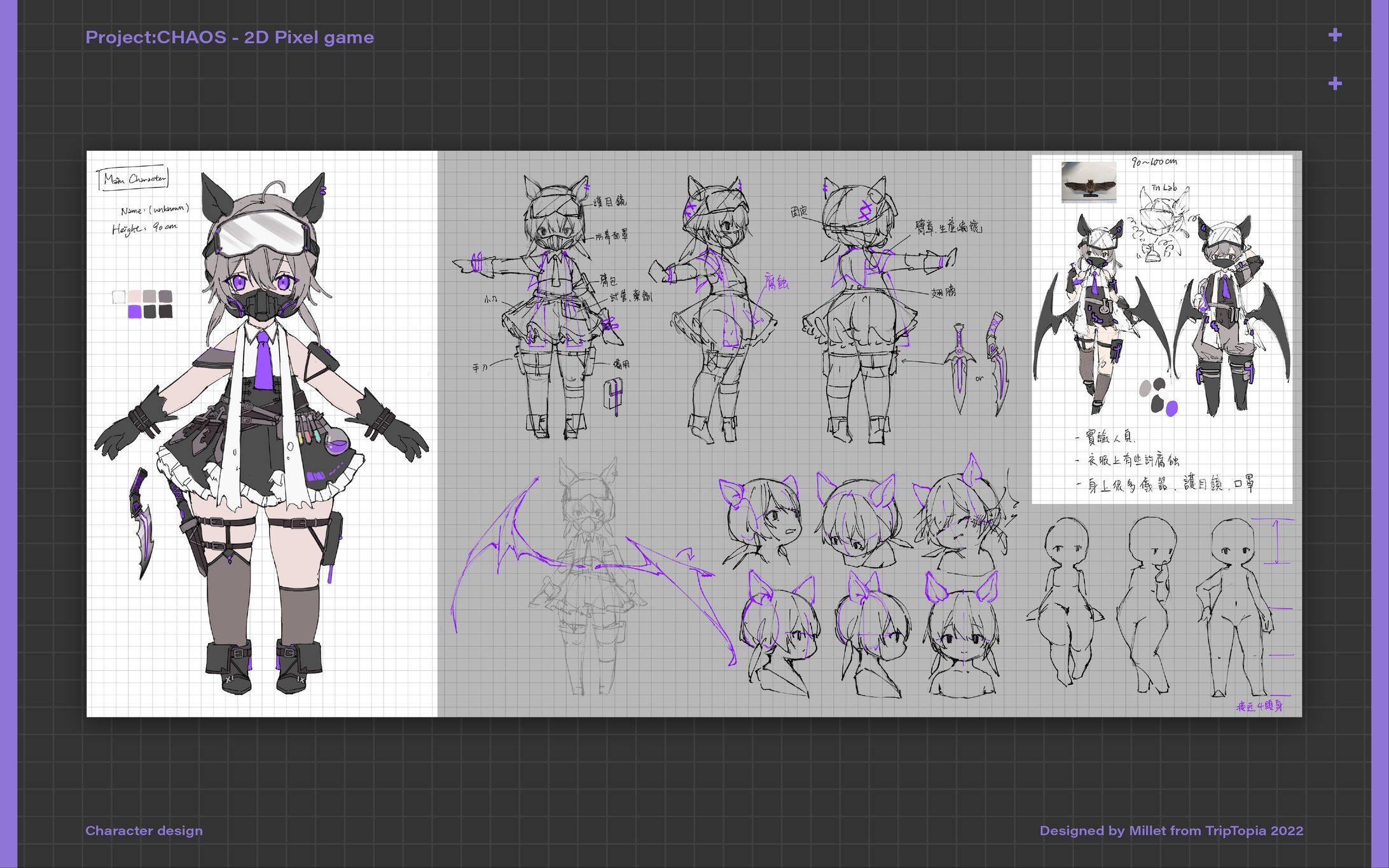 キャラデザ｜Project:CHAOS-1