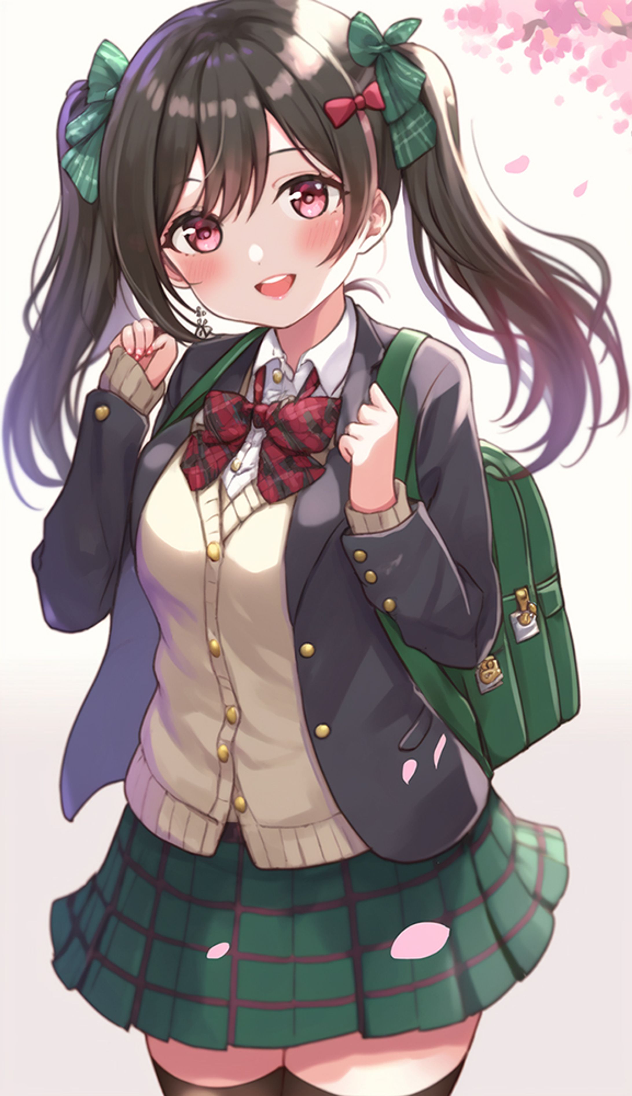 オリジナルイラスト(新学期)-1