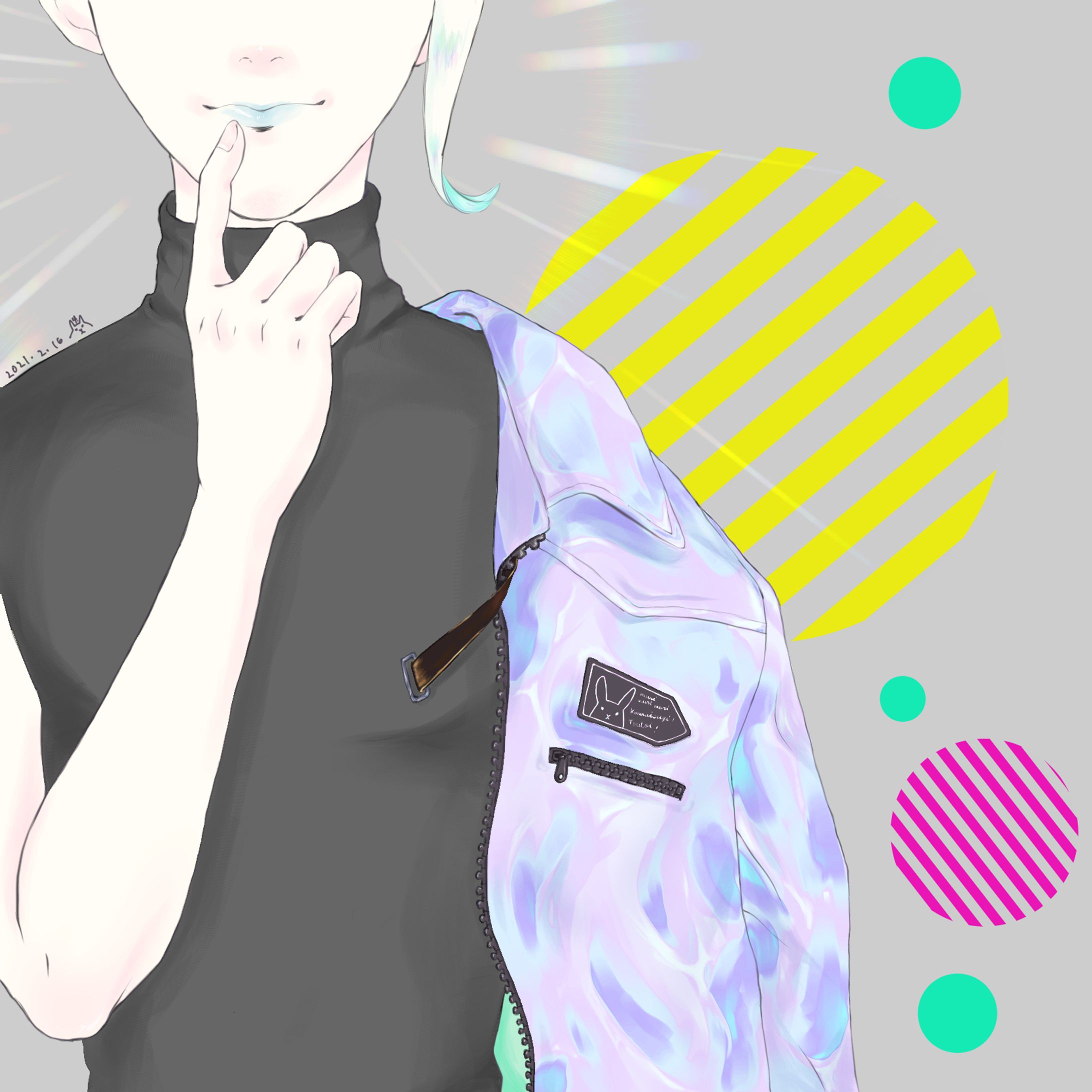 ホログラムジャケット-1