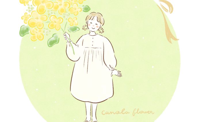 Canola flower