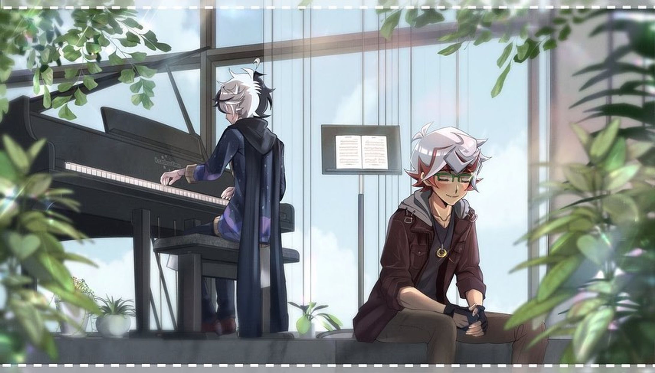 「天穂・STRAWBERRYMOON」:

🪴🌱受け取ってくれるかい？🌿🍀

-
#yugioh #ygo #yugiohvrains #ygooc #yugiohoc #vrainsoc #yugiohvrainsoc #homuratakeru #takeruhomura #amagawatsukiya #amahomu #strawberrymoonshipping #csp #clipstudiopaint #digitalart-1