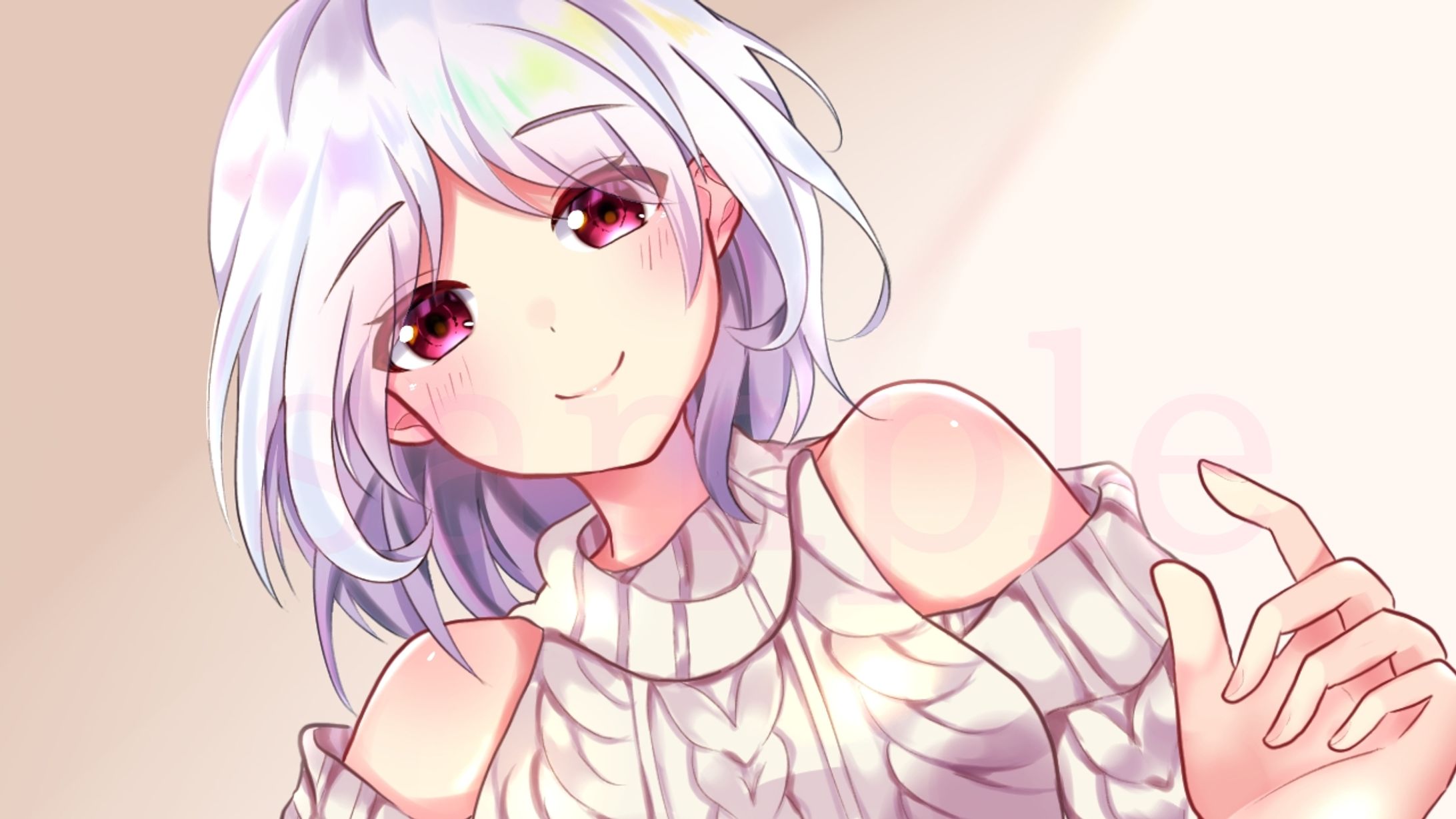 【一枚絵】夏目めい様　ASMR-1