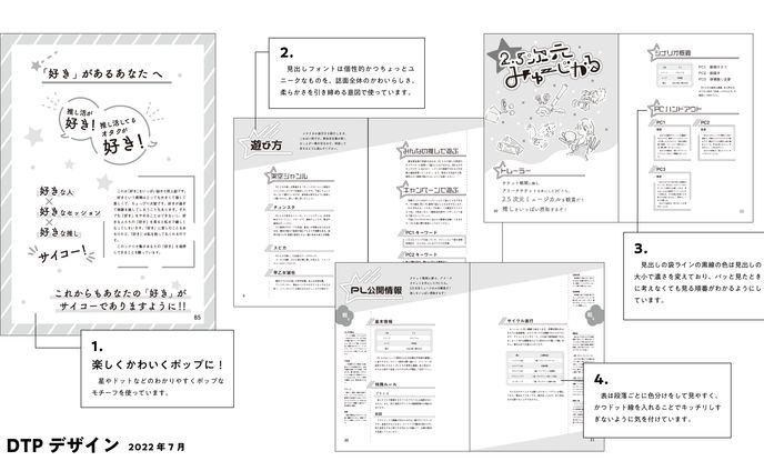 グラフィックス、推し活