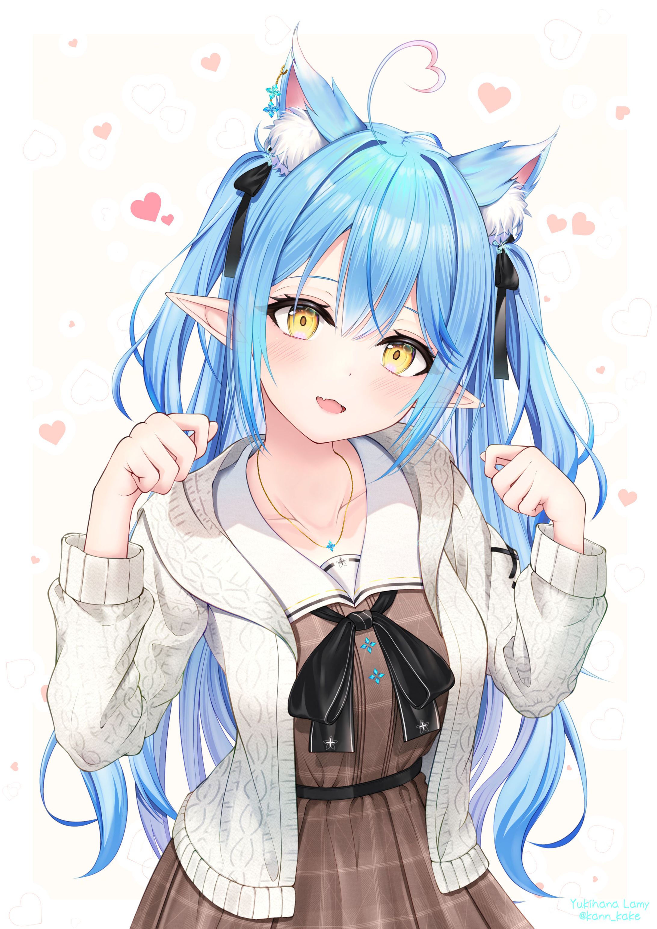 雪花ラミィちゃん「にゃん♡」-1