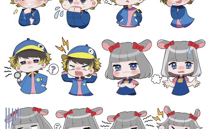 コロペロ様　YouTubeゲーム実況チャンネル用イラスト