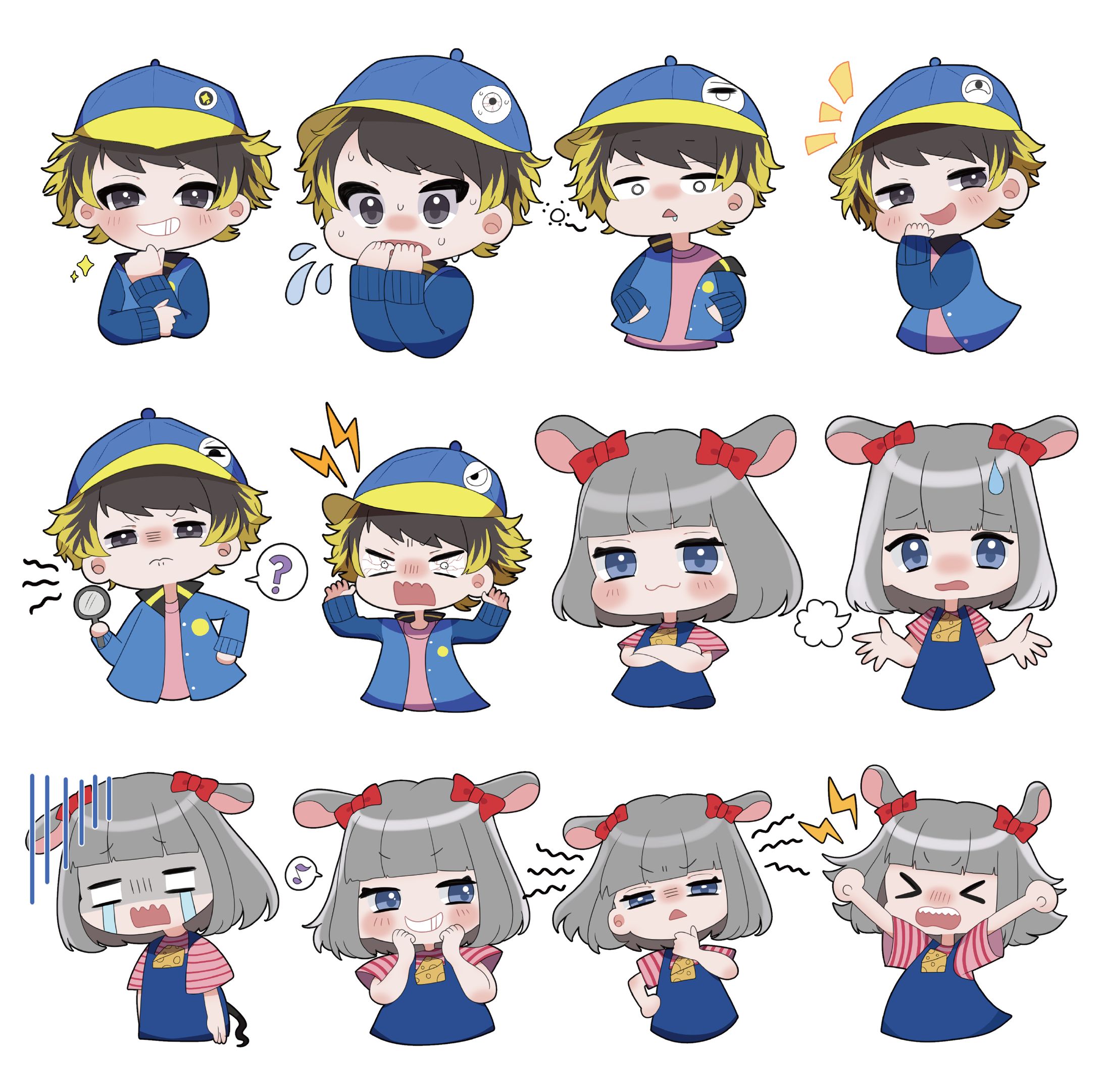 コロペロ様　YouTubeゲーム実況チャンネル用イラスト-1