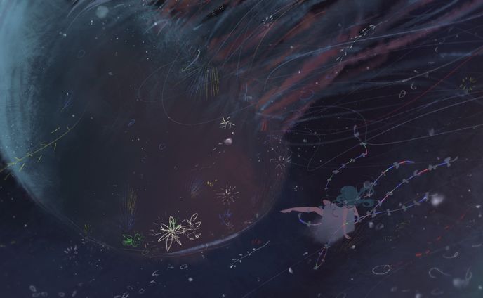 draw、mvイラスト