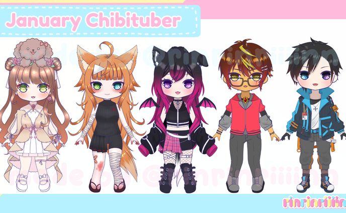 chibituber of the month jan