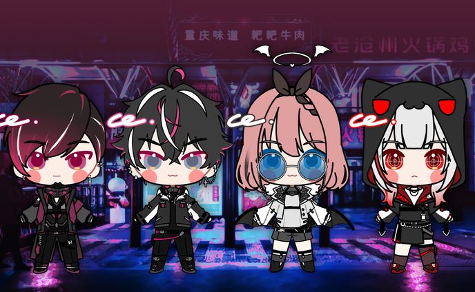 カバー曲専用コスチュームデザイン