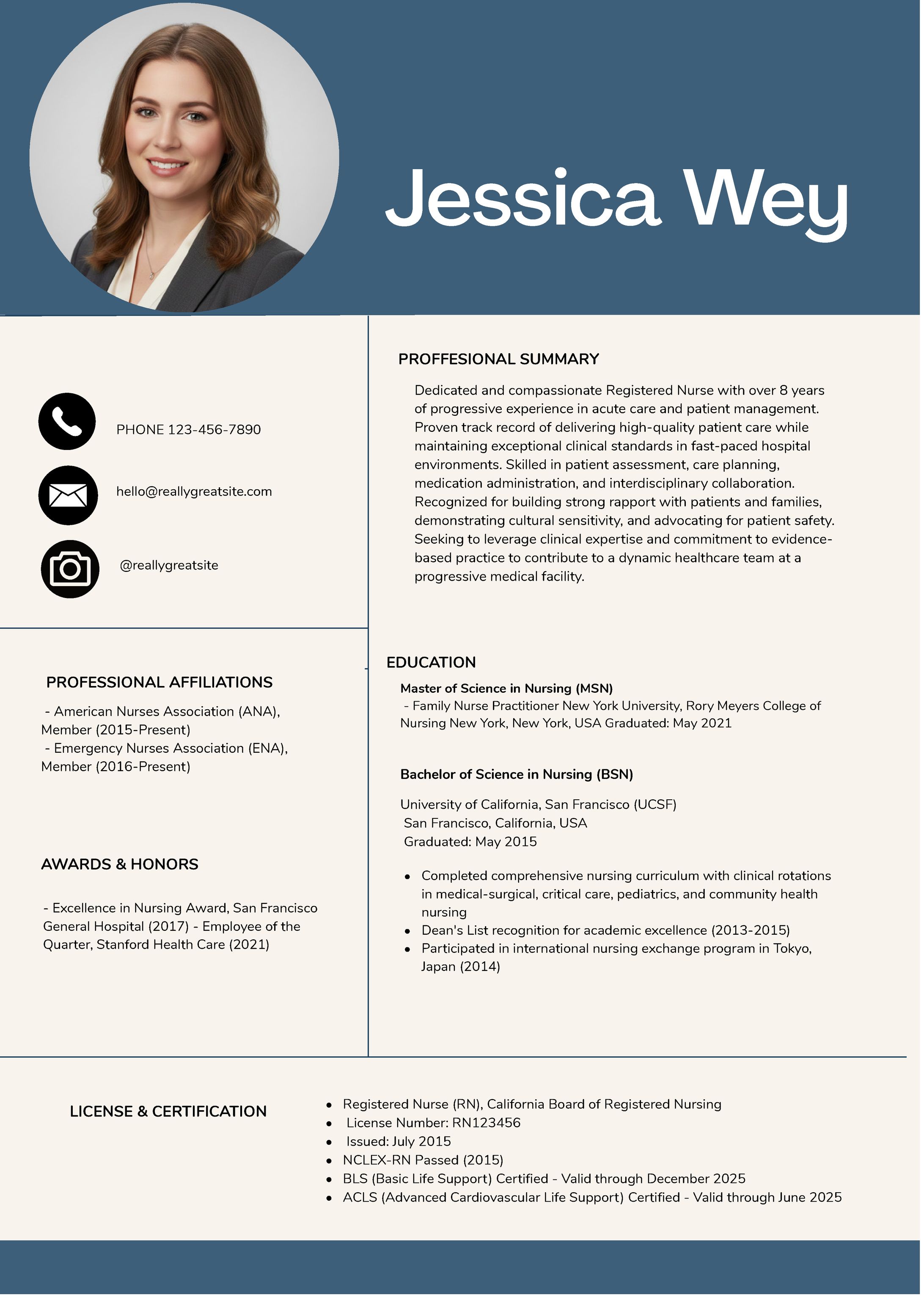 英語履歴書・職務経歴書  -1